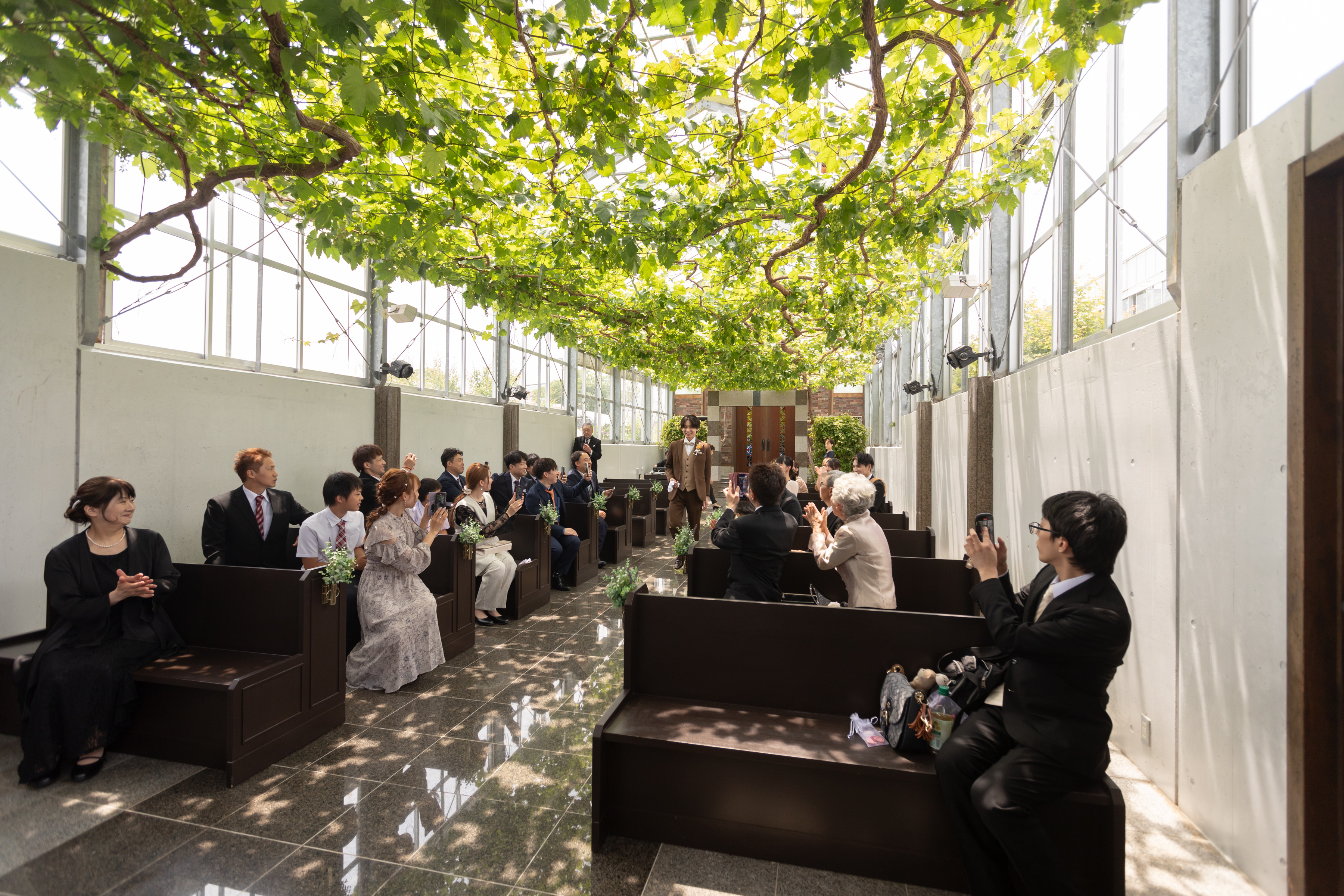 ぶどうの森で挙げられたお客様の結婚式写真13