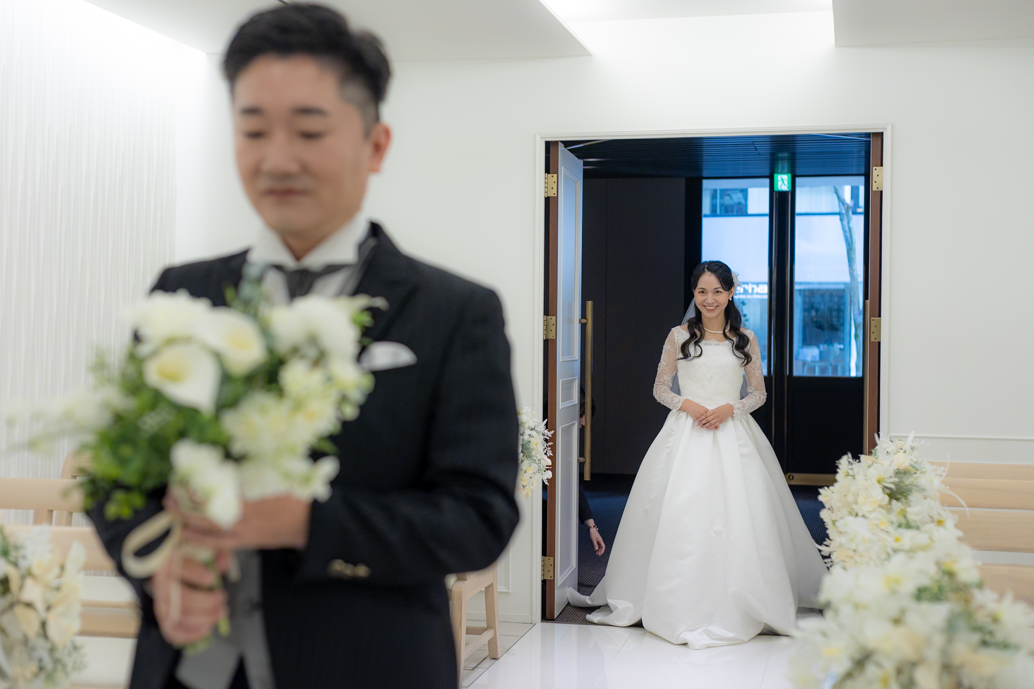 小さな結婚式 金沢チャペルで挙げられたお客様の結婚式写真1
