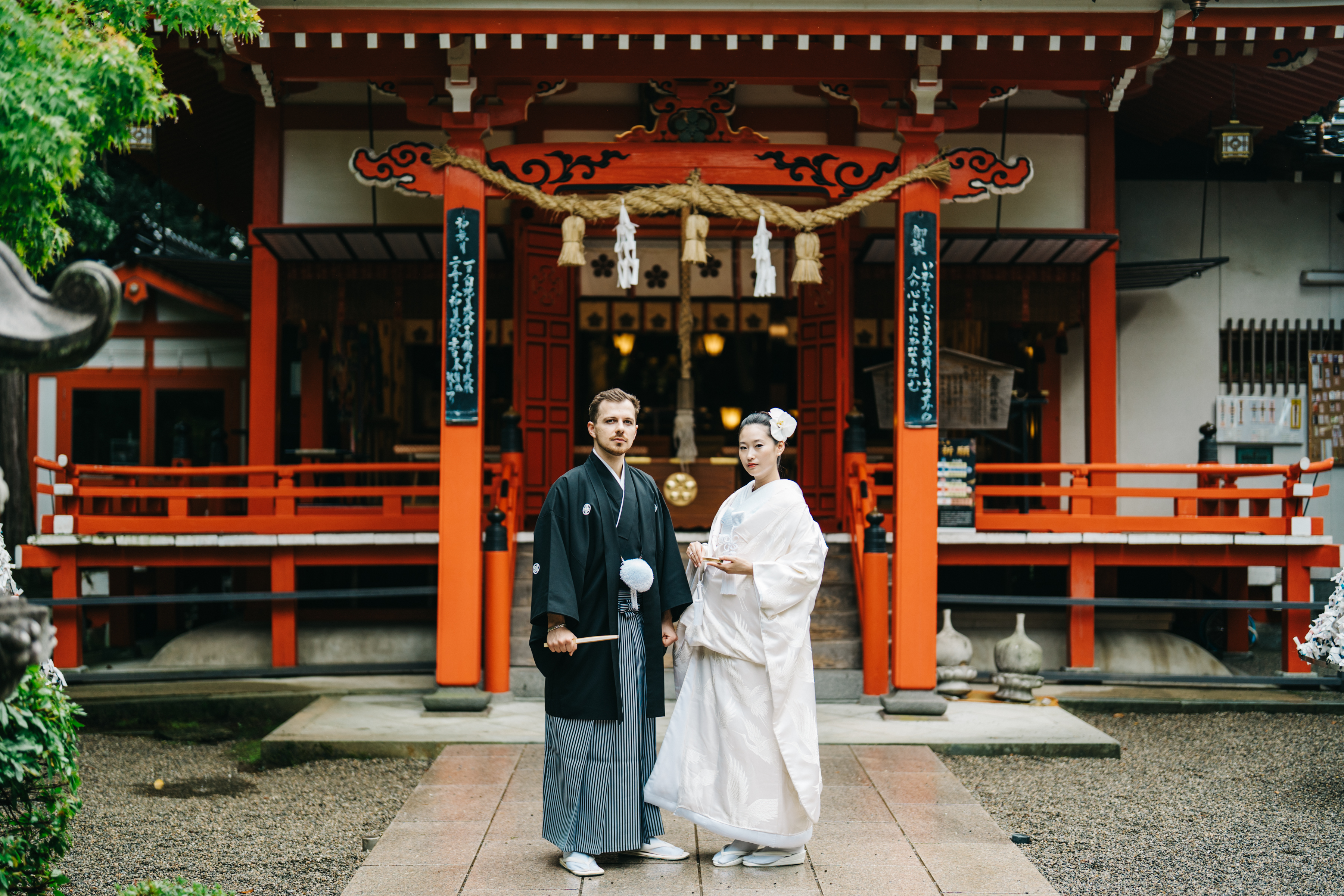 金澤神社で挙げられたお客様の結婚式写真