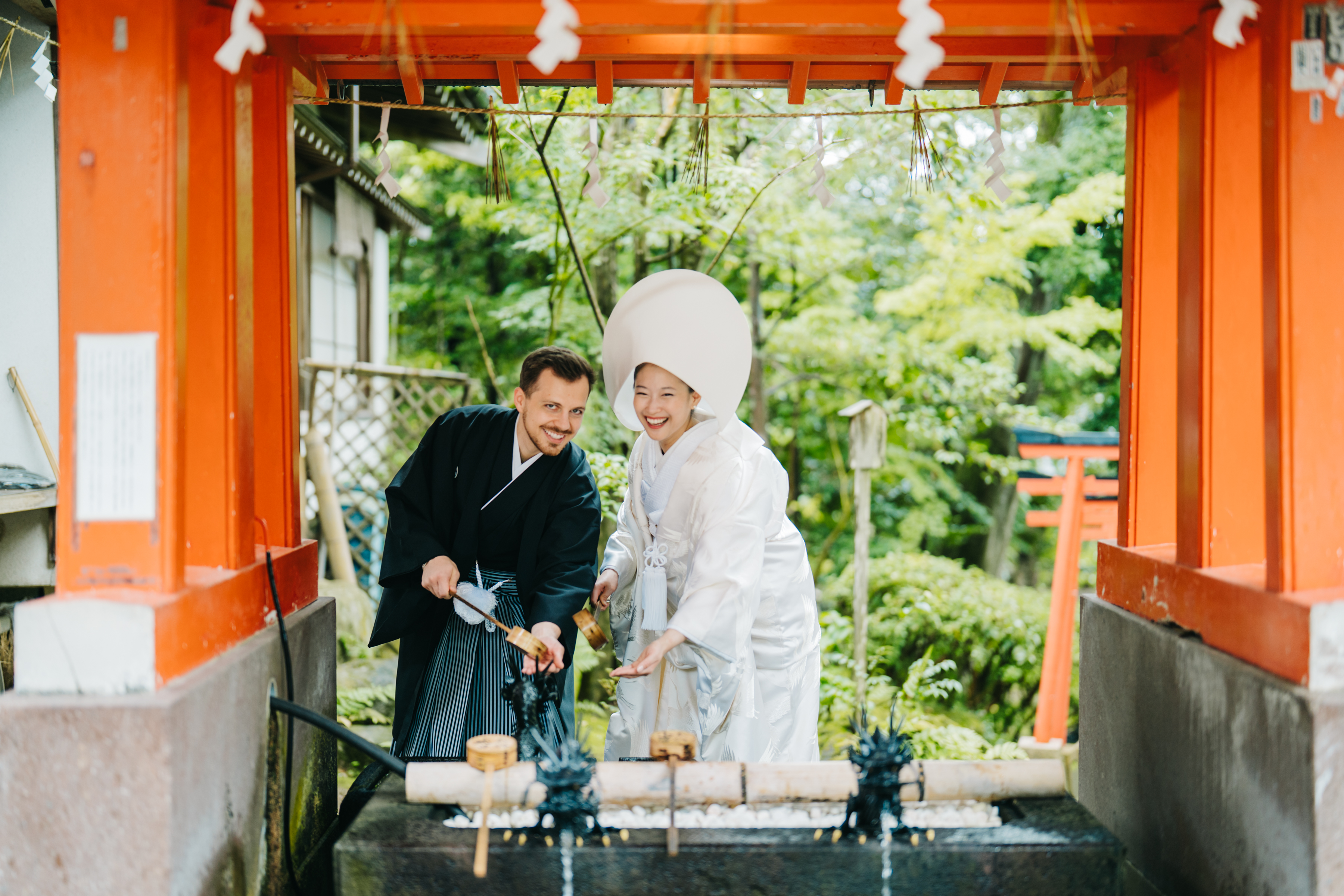 金澤神社で挙げられたお客様の結婚式写真