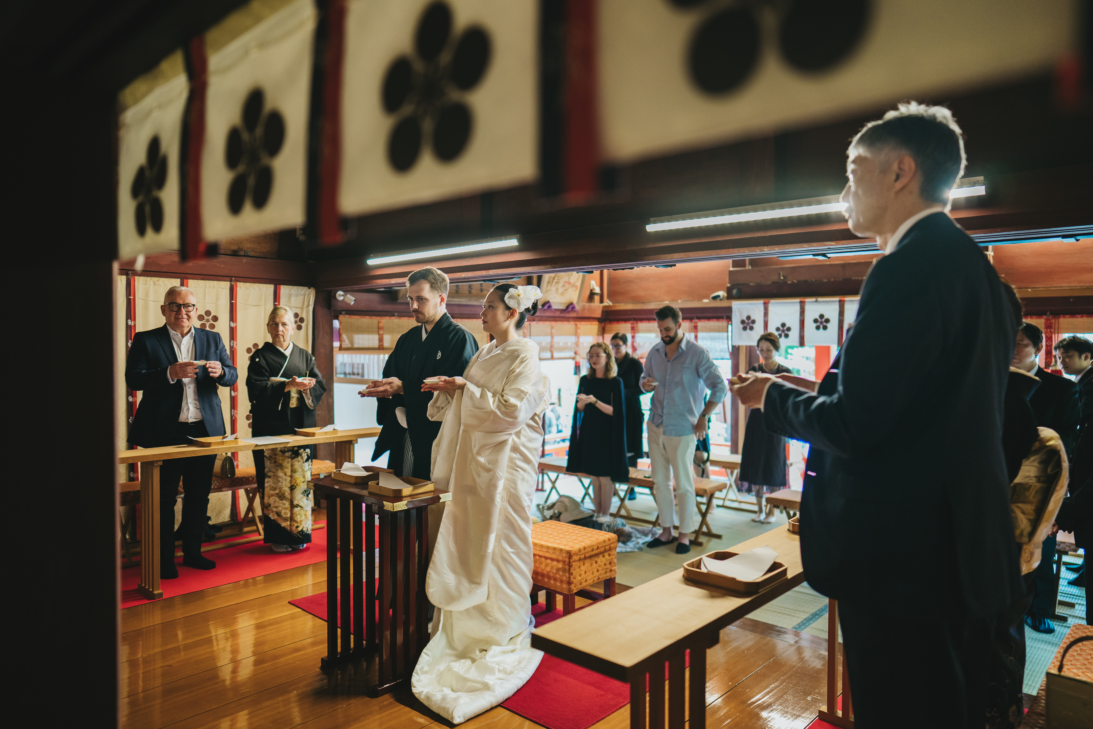 金澤神社で挙げられたお客様の結婚式写真