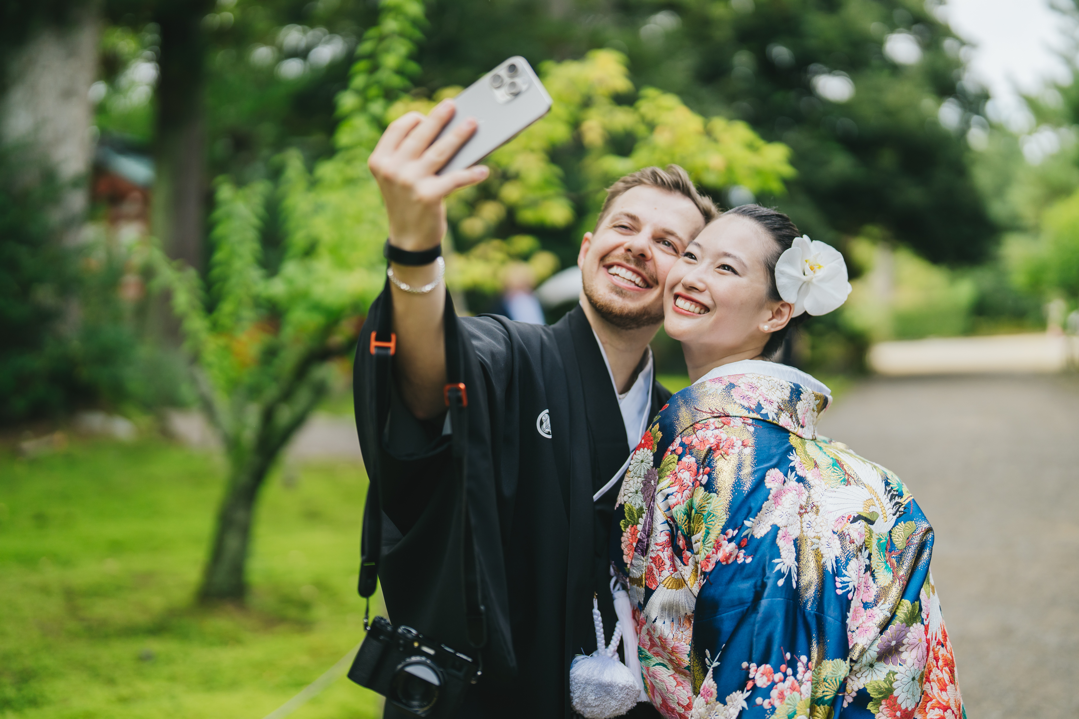 金澤神社で挙げられたお客様の結婚式写真