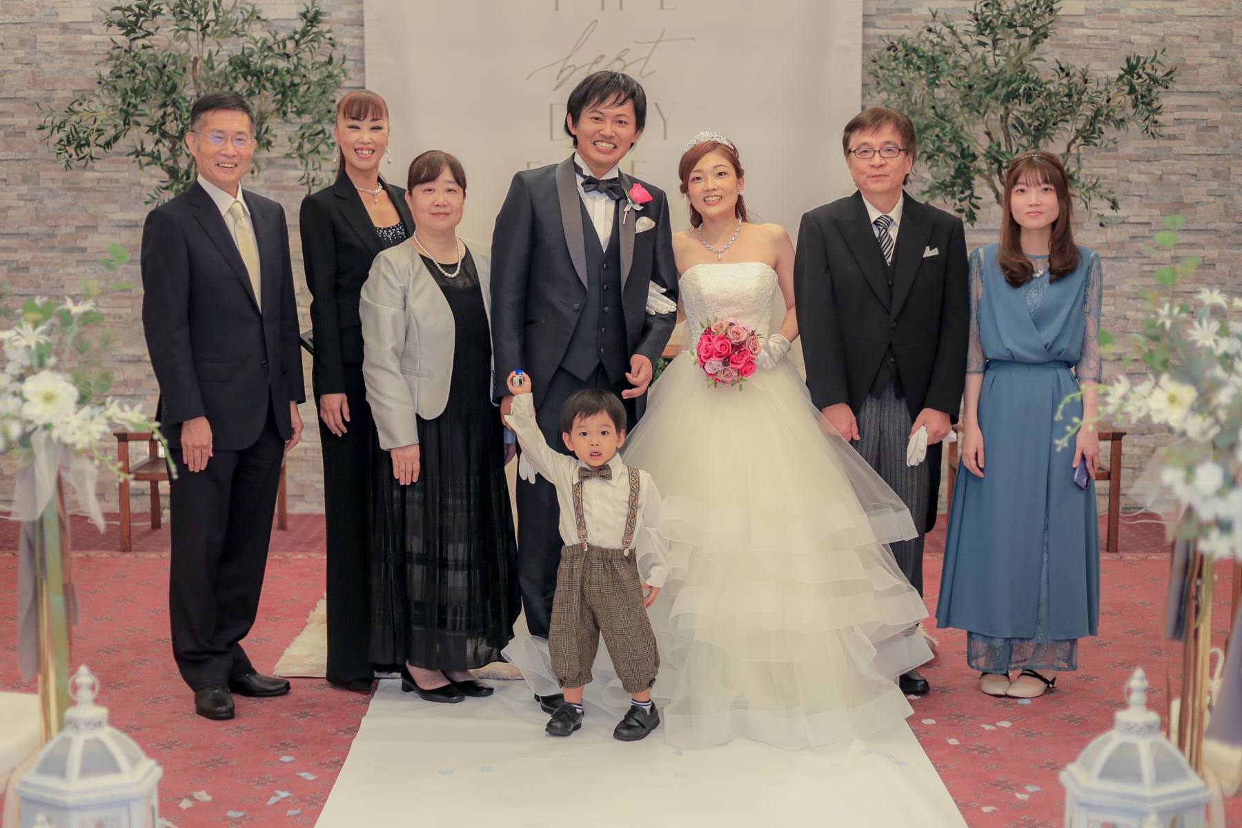 ご家族で集合写真