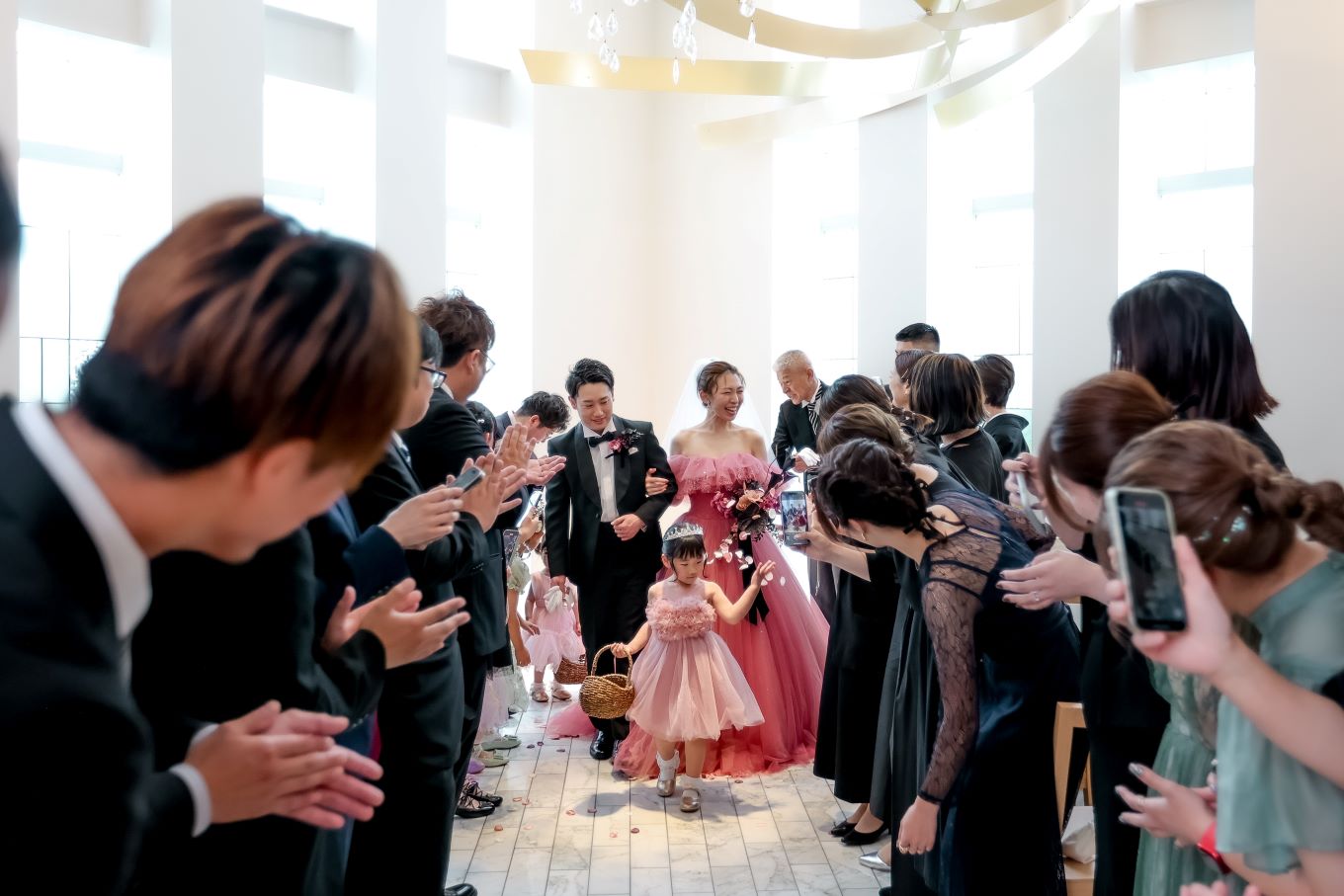 家族4人でのご退場