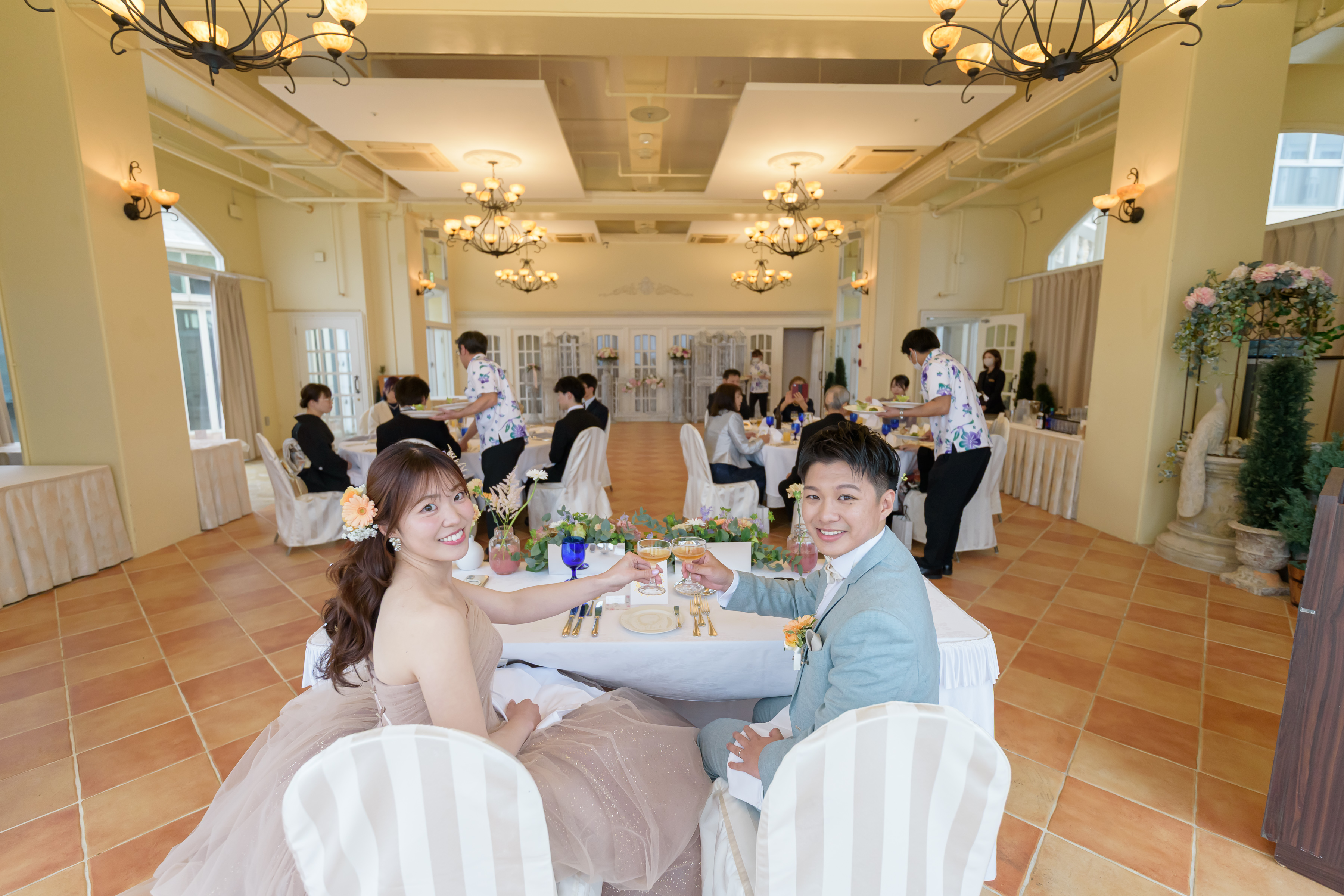 リザン・ル・アンジュマリー教会　お食事会