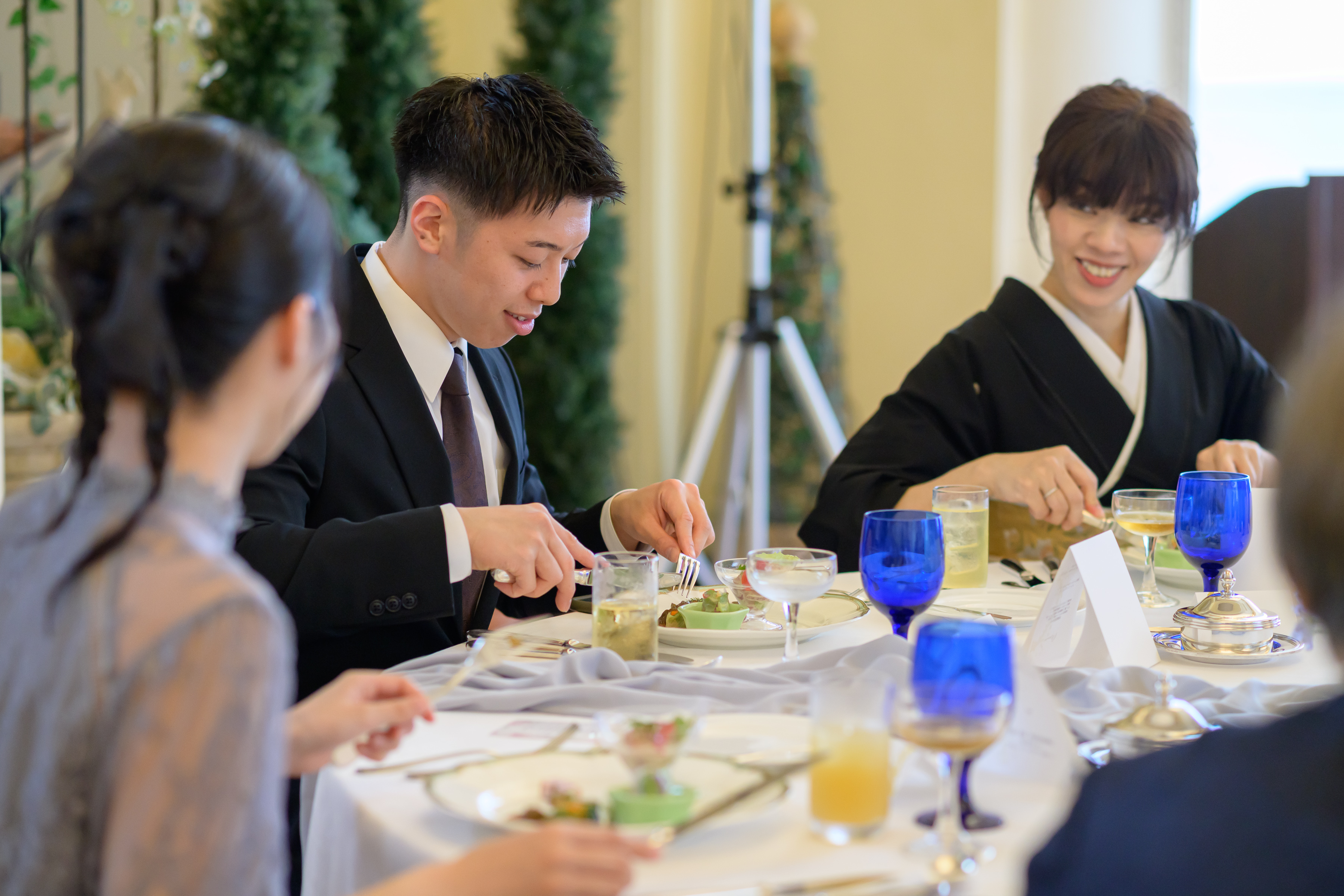 リザン・ル・アンジュマリー教会　お食事会