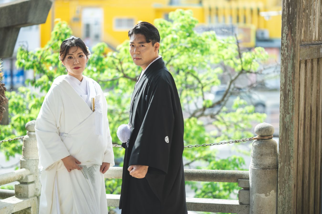 普天満宮で挙げられたお客様の結婚式写真05
