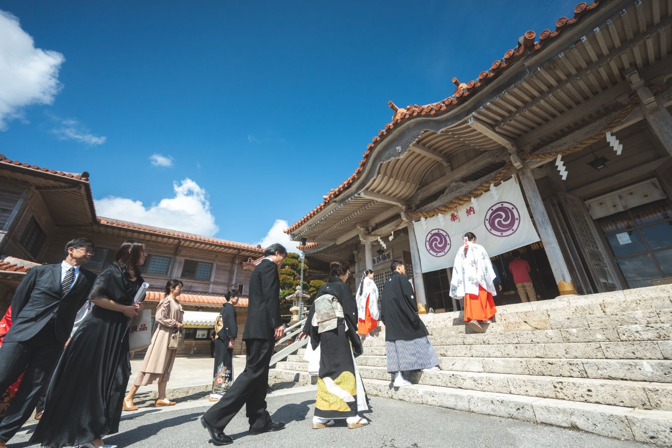 普天満宮で挙げられたお客様の結婚式写真08