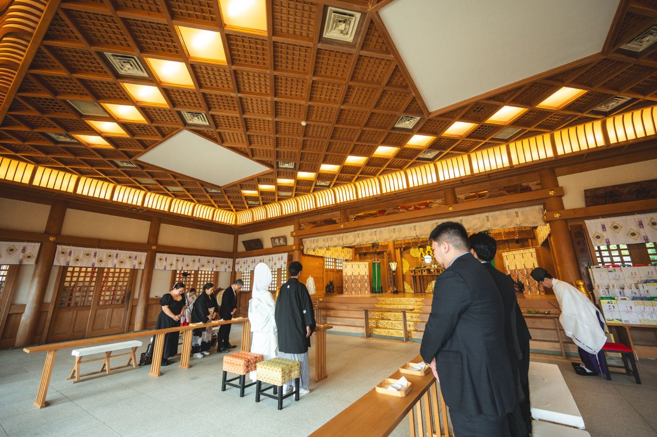 普天満宮で挙げられたお客様の結婚式写真08