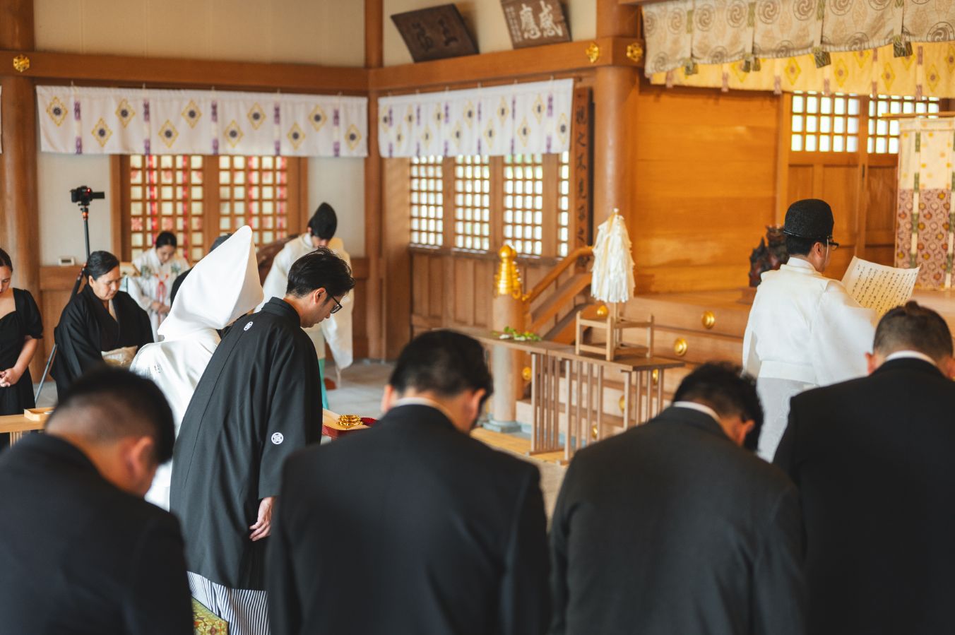 普天満宮で挙げられたお客様の結婚式写真09