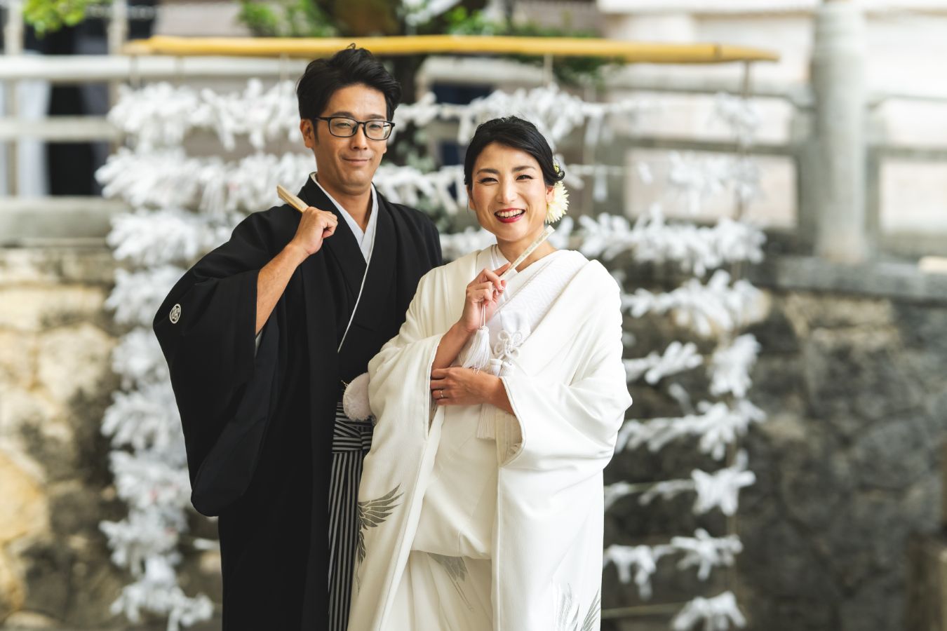 普天満宮で挙げられたお客様の結婚式写真13