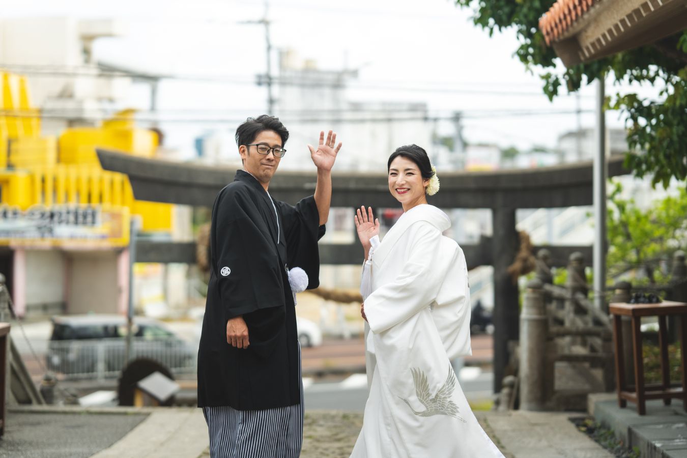 普天満宮で挙げられたお客様の結婚式写真14