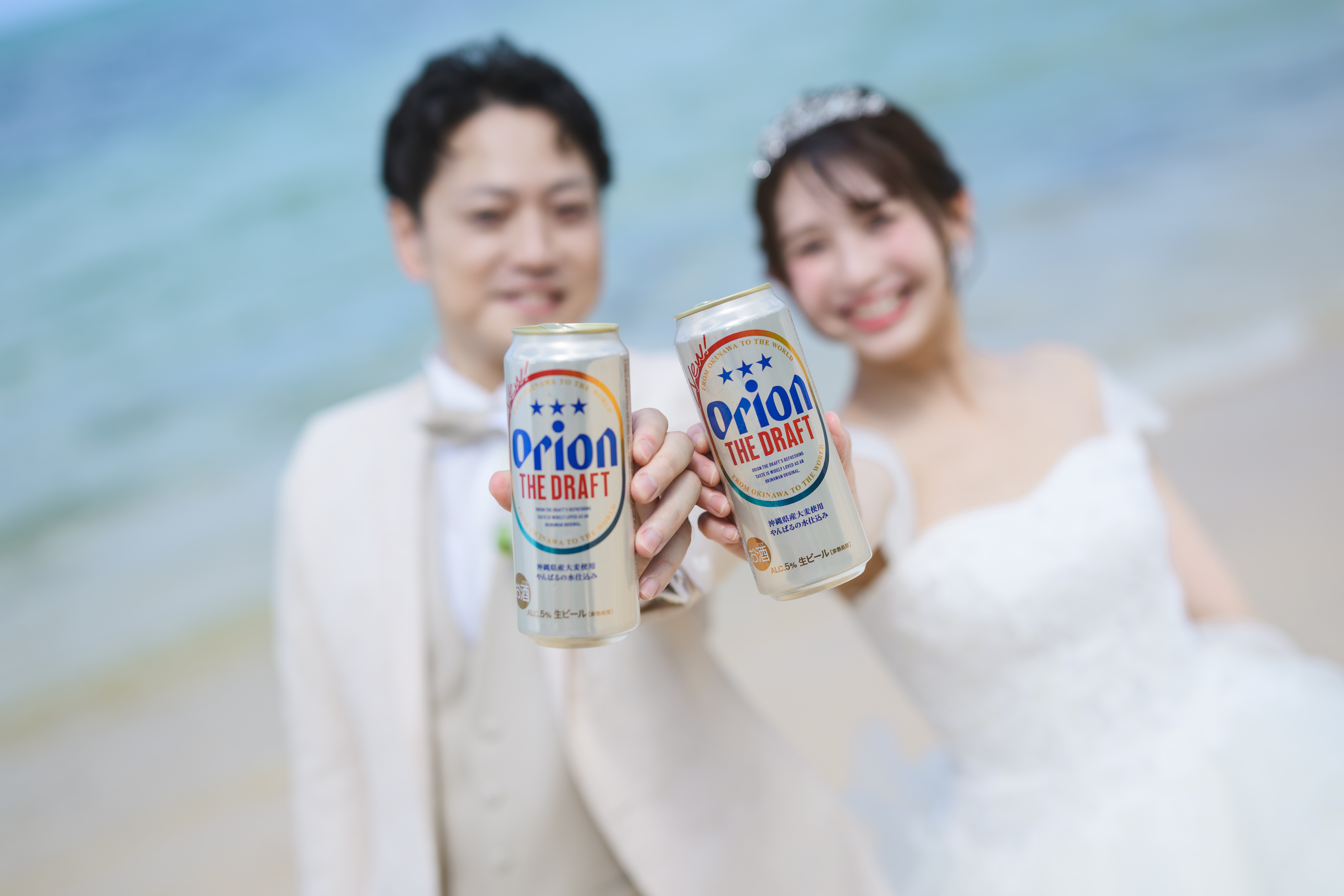 リザン・ル・アンジュマリー教会　ビーチ撮影