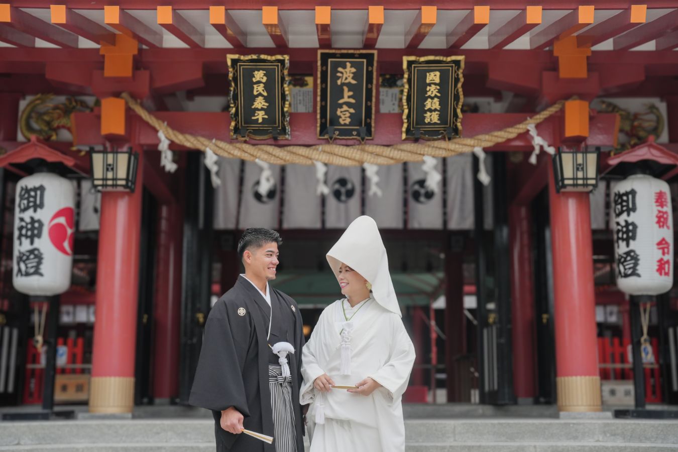 波上宮で挙げられたお客様の結婚式写真12