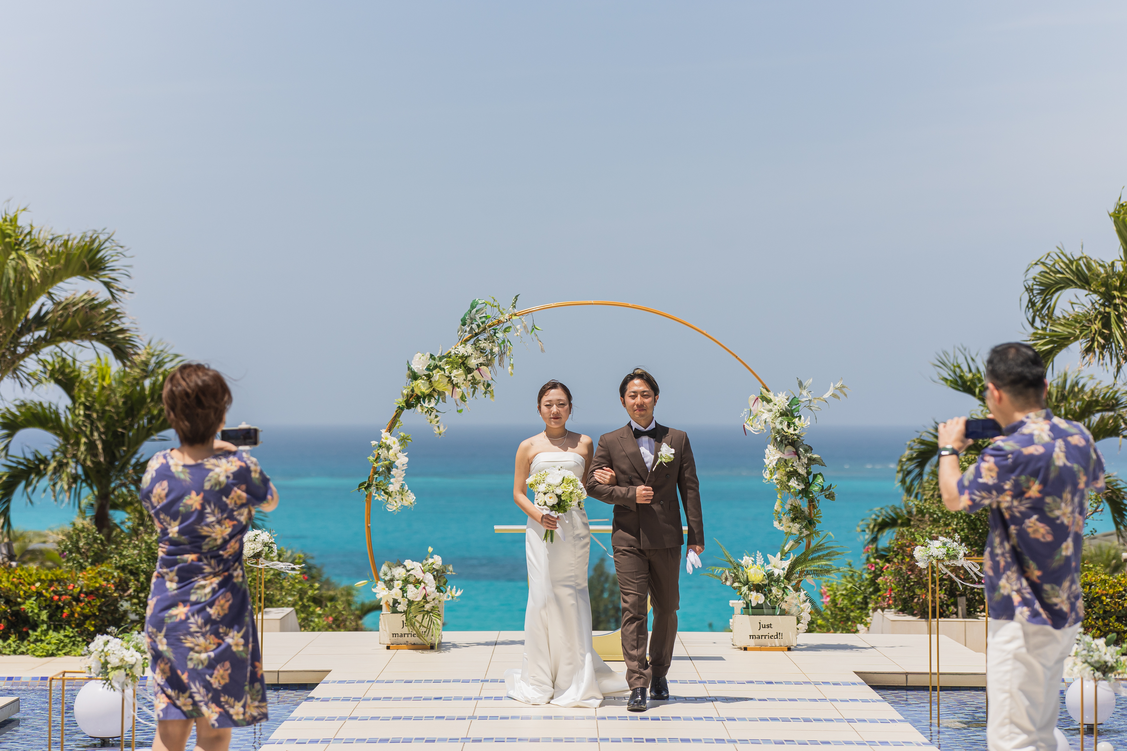 宮古島来間リゾートシーウッドホテルで挙げられたお客様の結婚式写真15