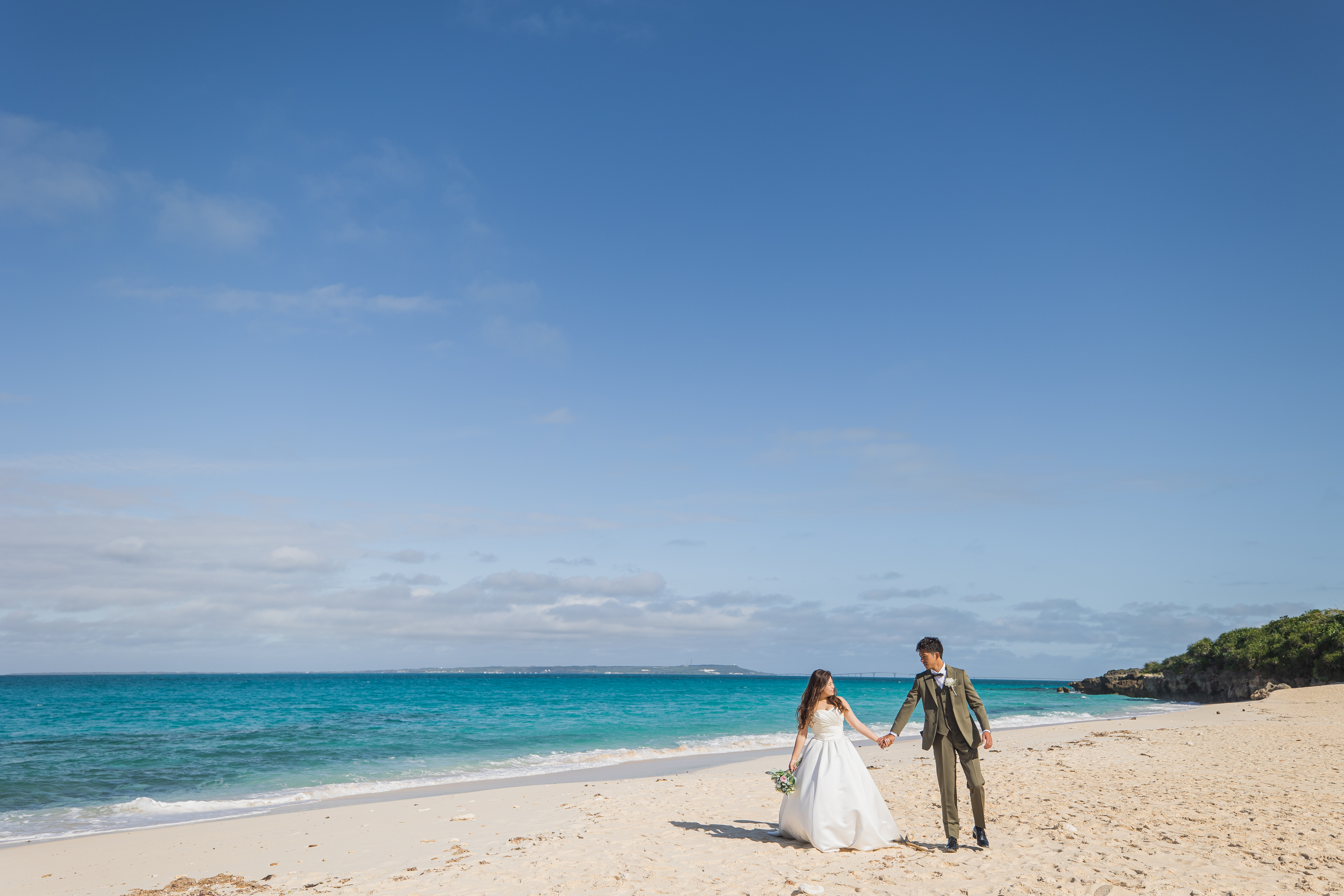 宮古島来間リゾートシーウッドホテルで挙げられたお客様の結婚式写真04