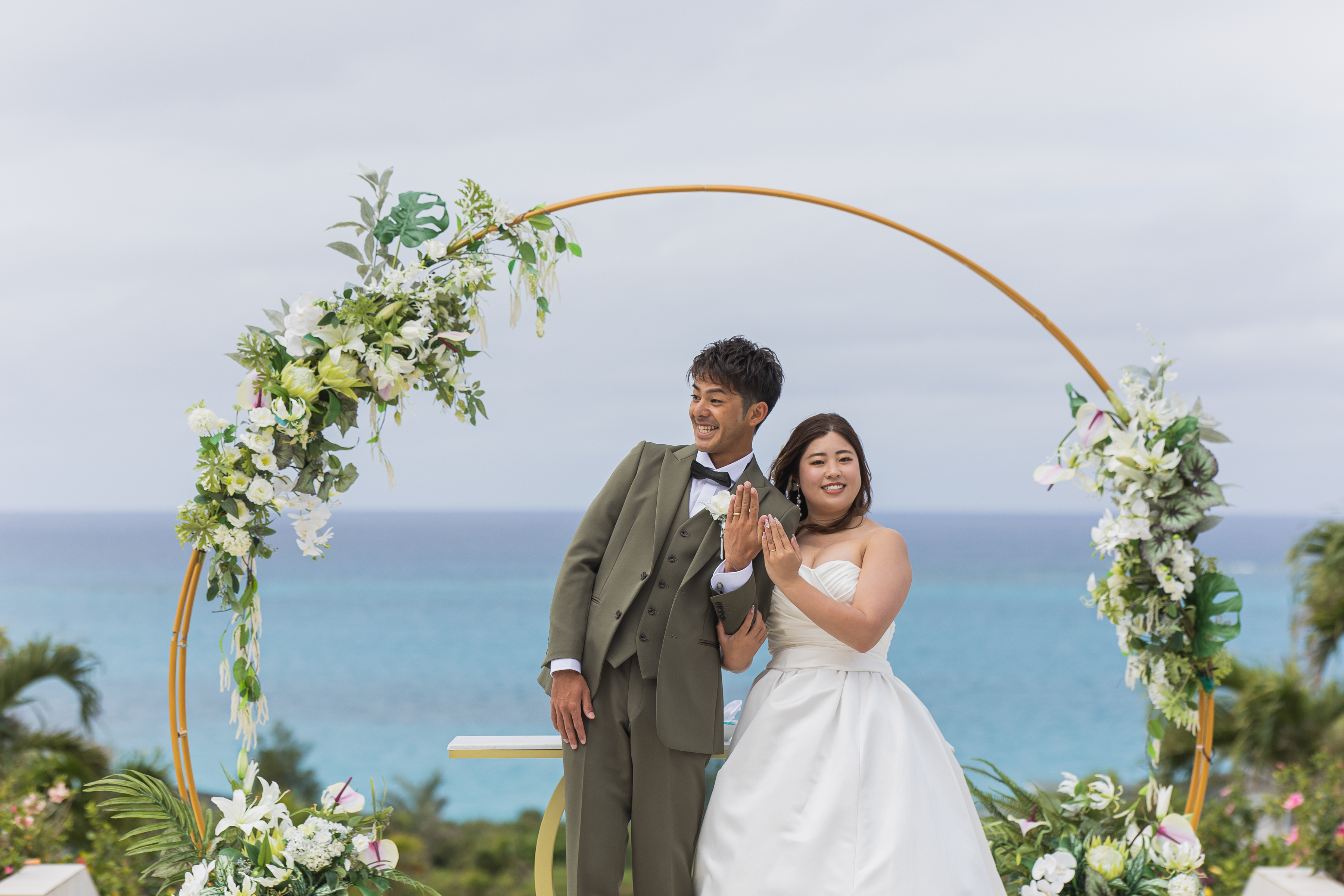 宮古島来間リゾートシーウッドホテルで挙げられたお客様の結婚式写真12