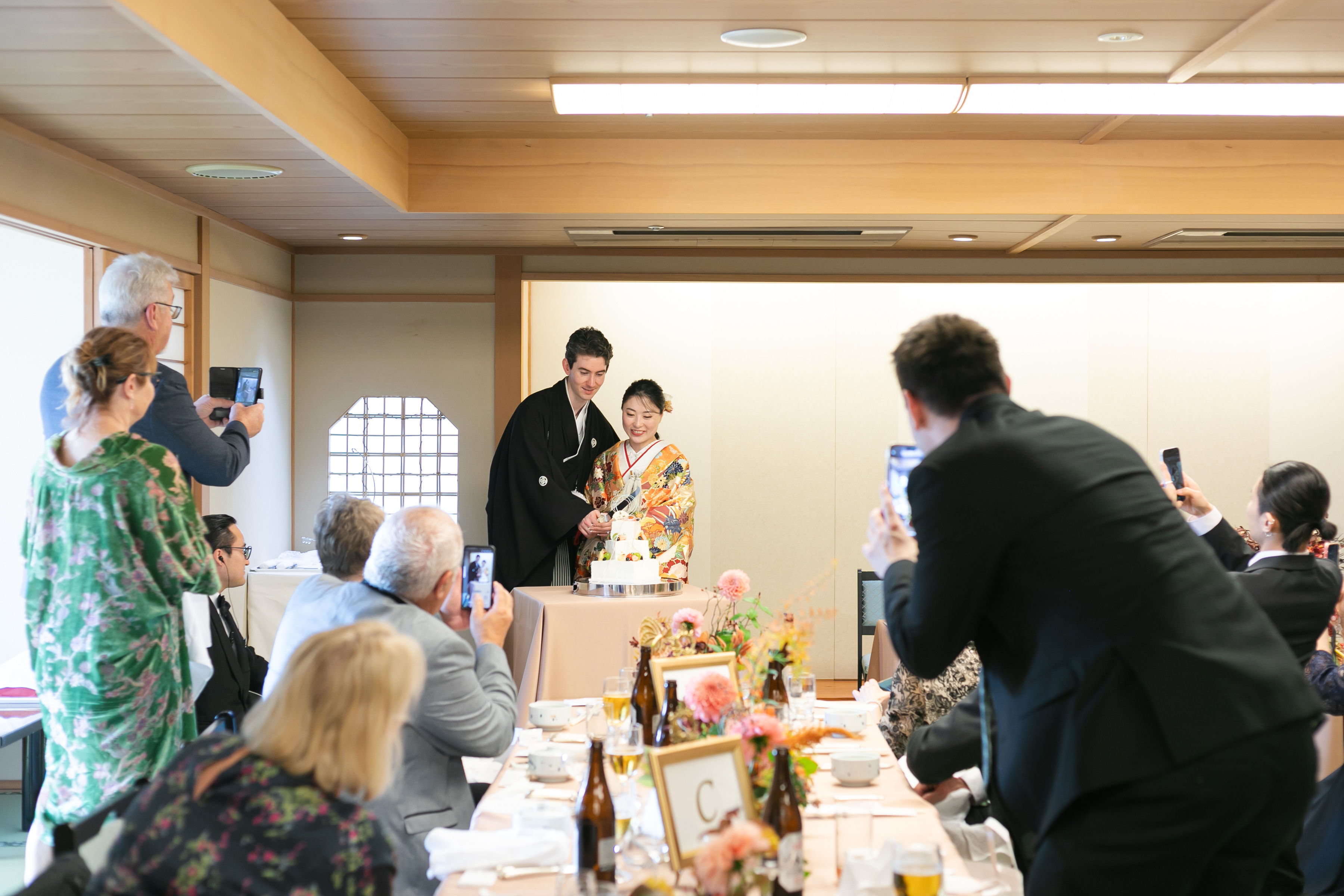ケーキ演出