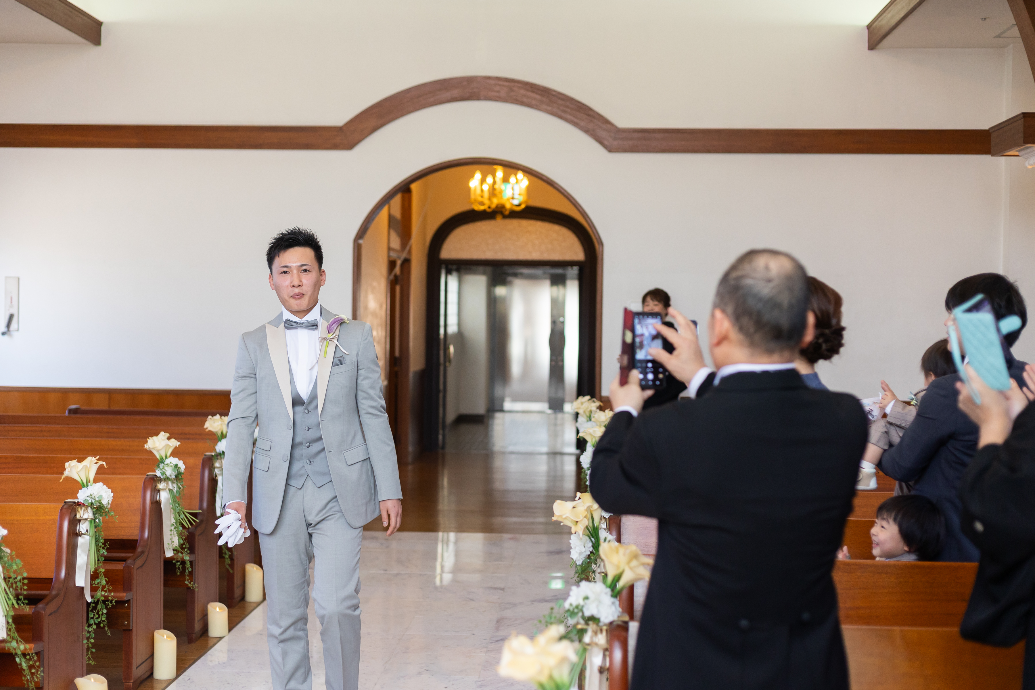 プラザホテルで挙げられたお客様の結婚式写真