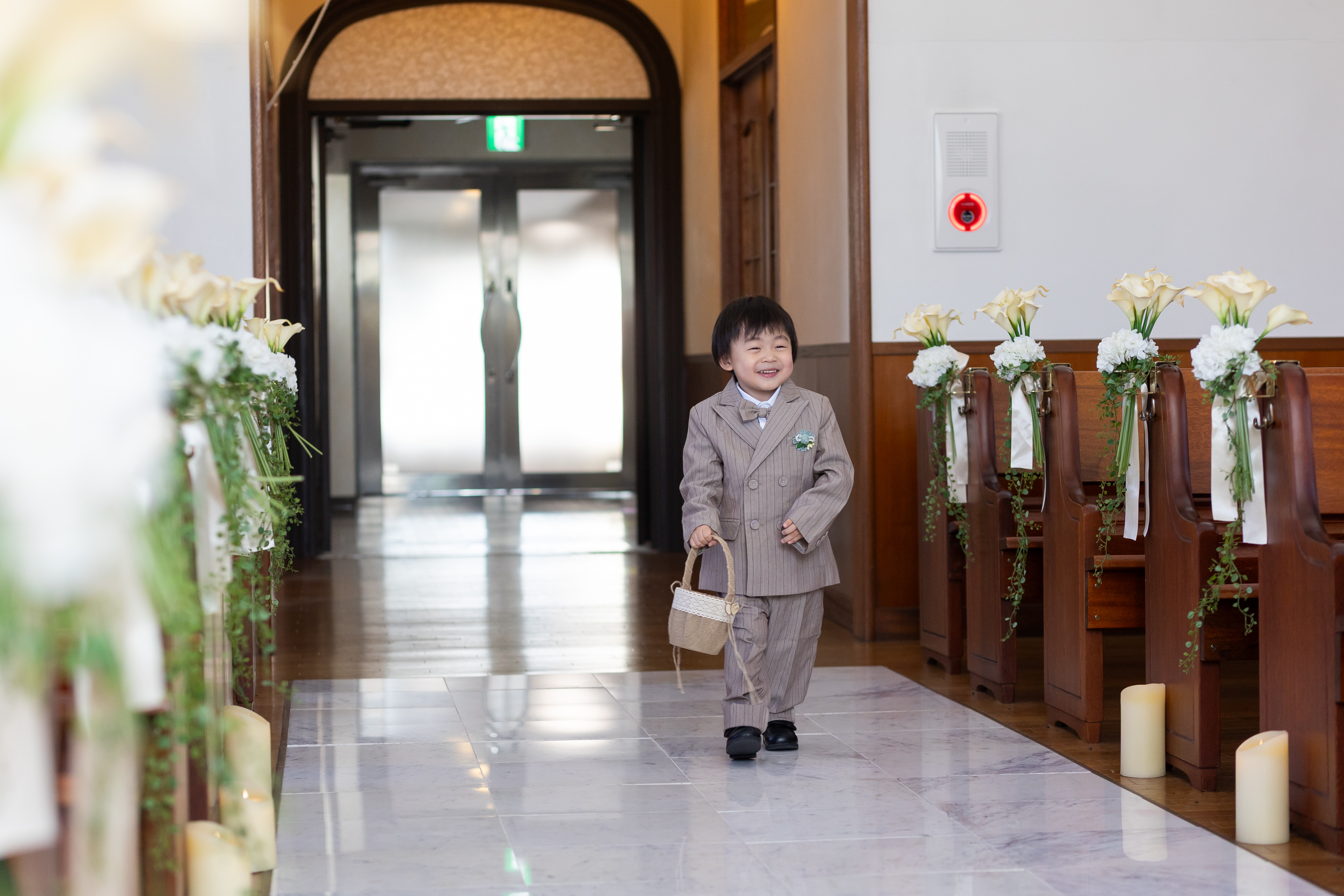 プラザホテルで挙げられたお客様の結婚式写真