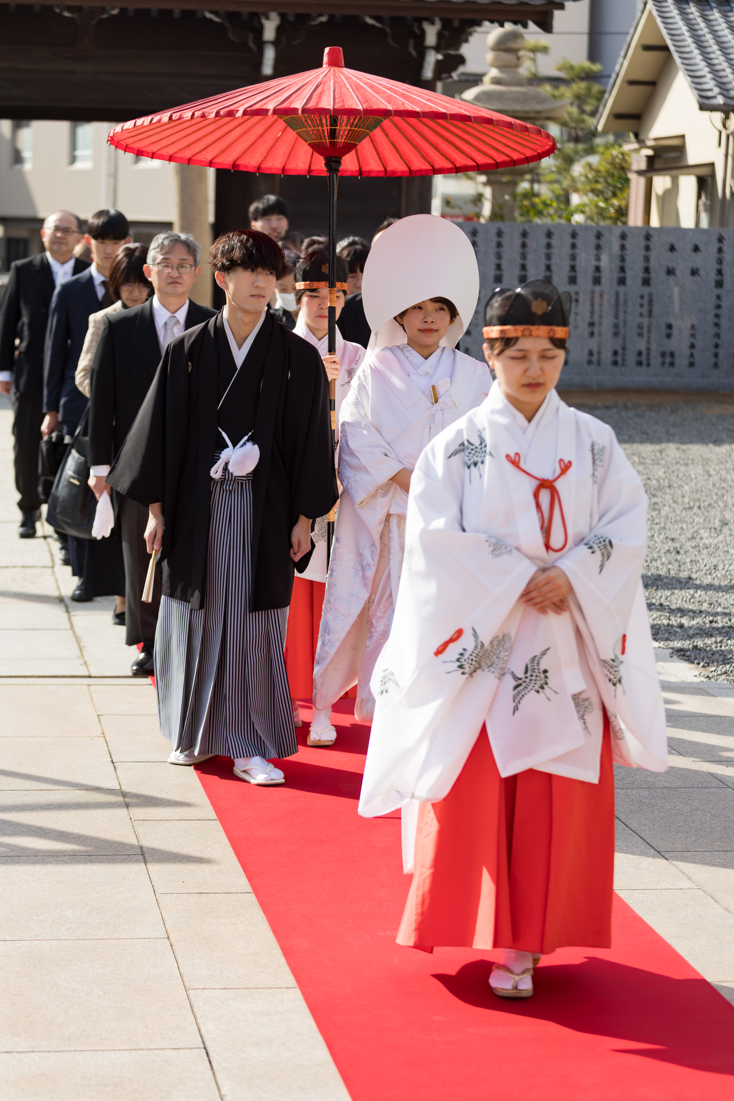 岡山神社で挙げられたお客様の結婚式写真