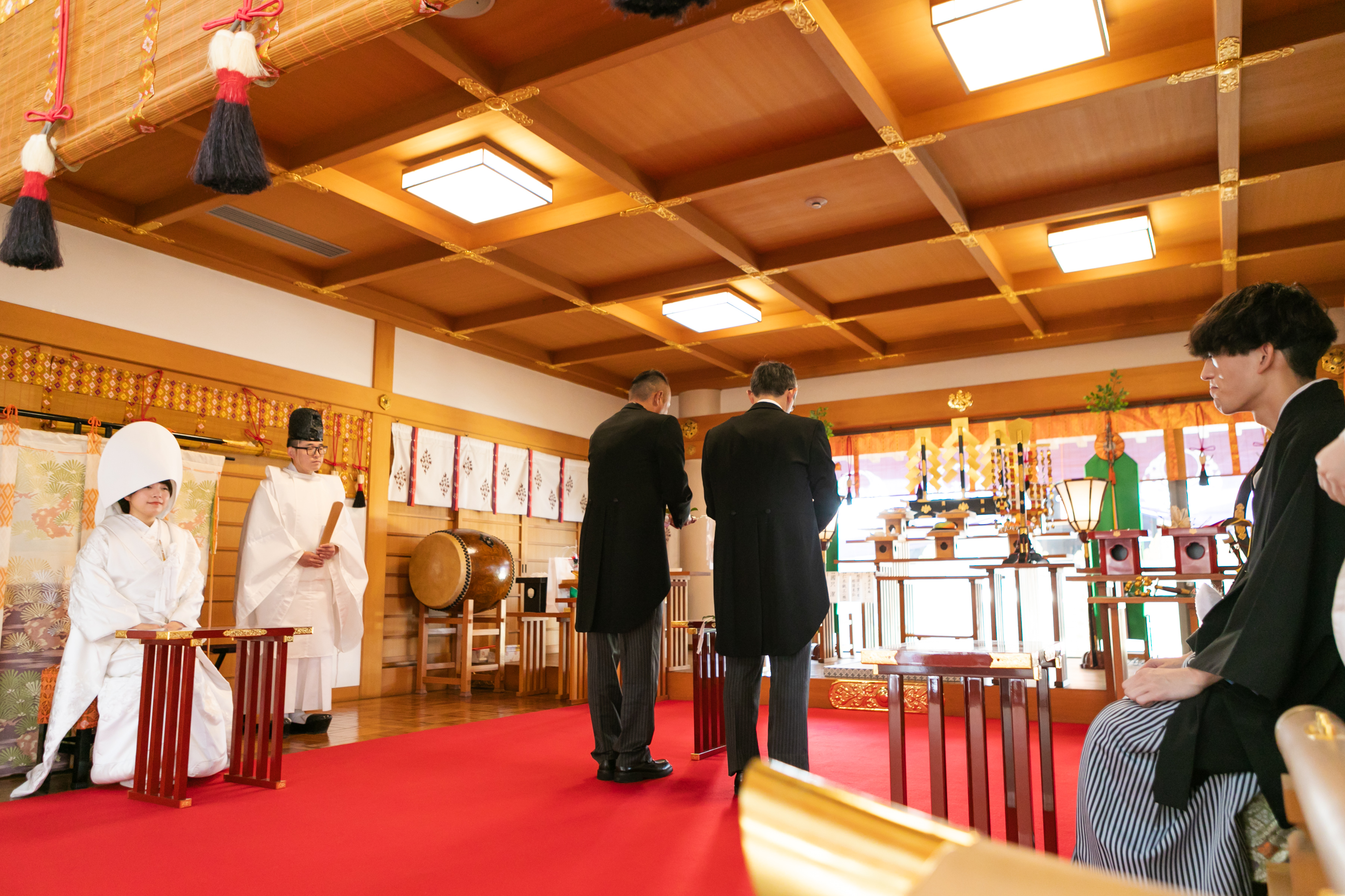 岡山神社で挙げられたお客様の結婚式写真