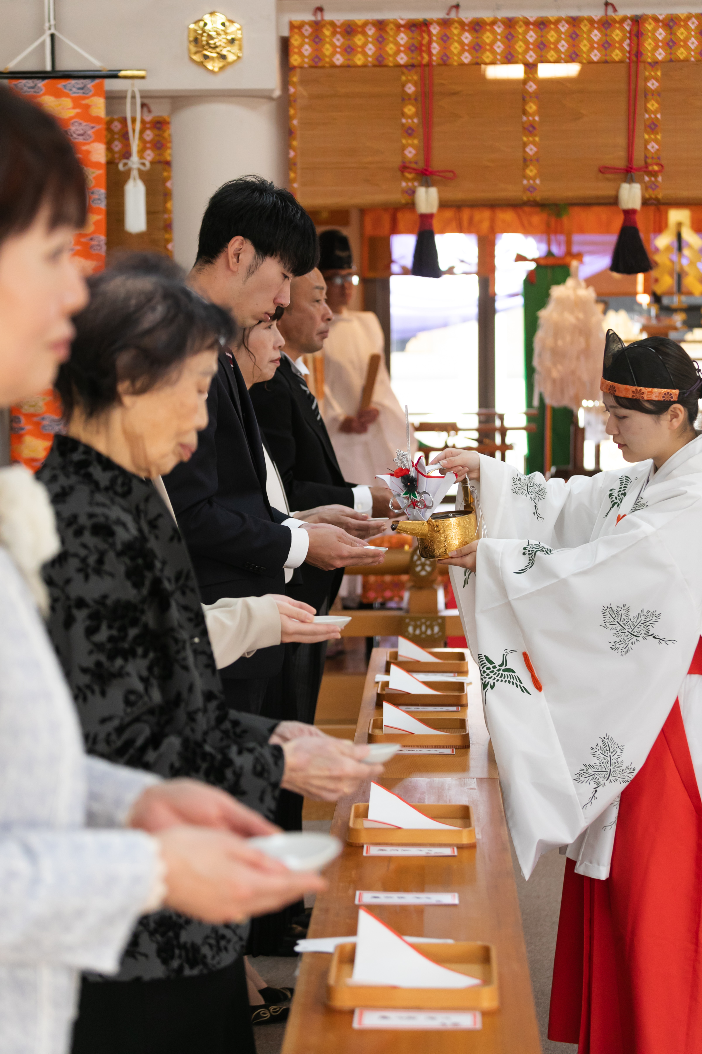 岡山神社で挙げられたお客様の結婚式写真