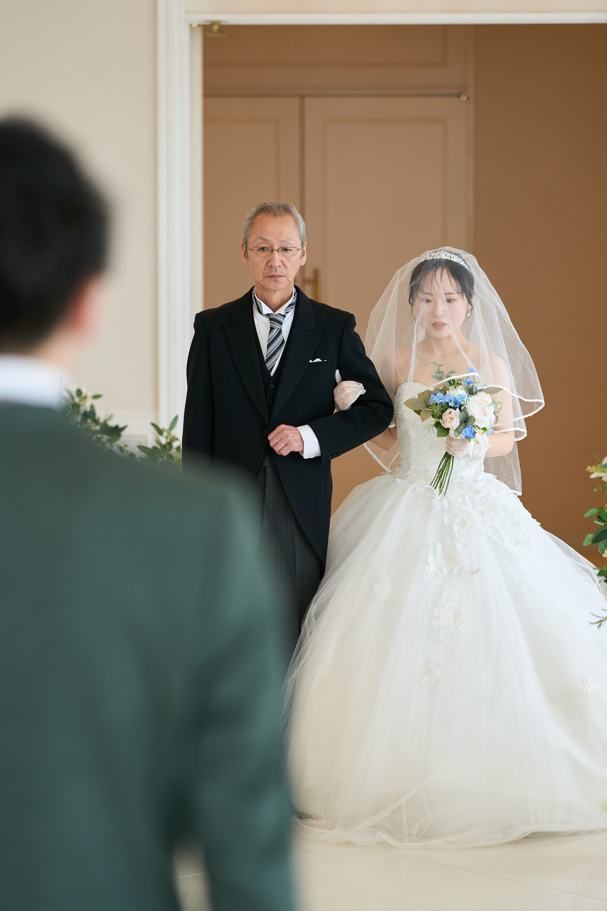 お父様とのバージンロード