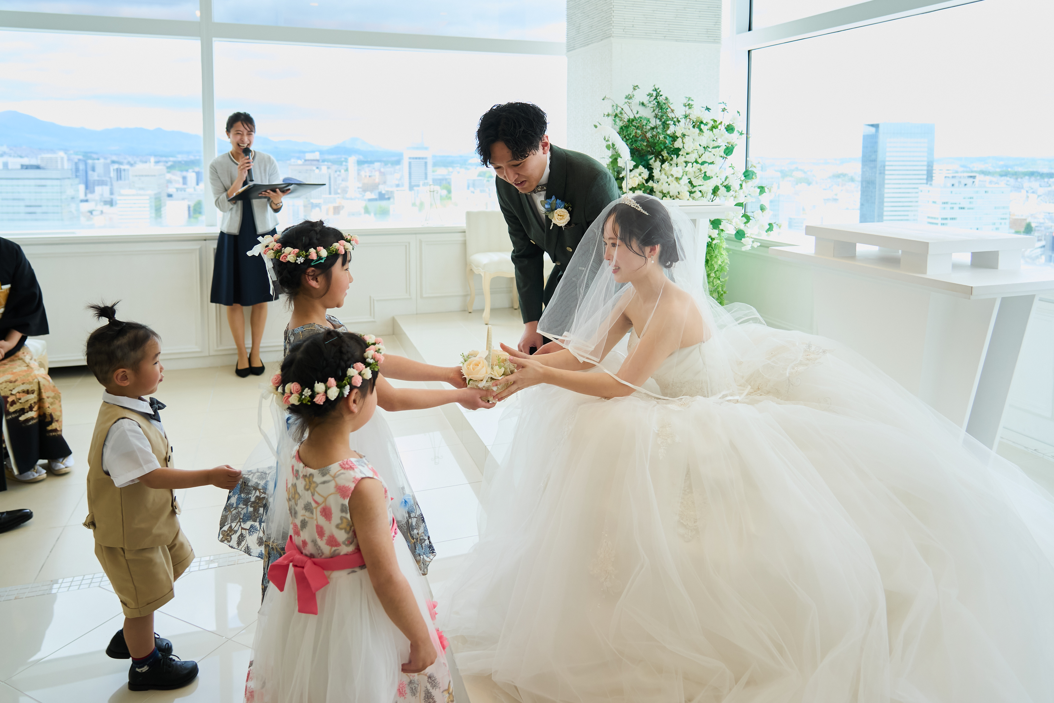 リングベアラー　お子様たちから届けてもらいました♪