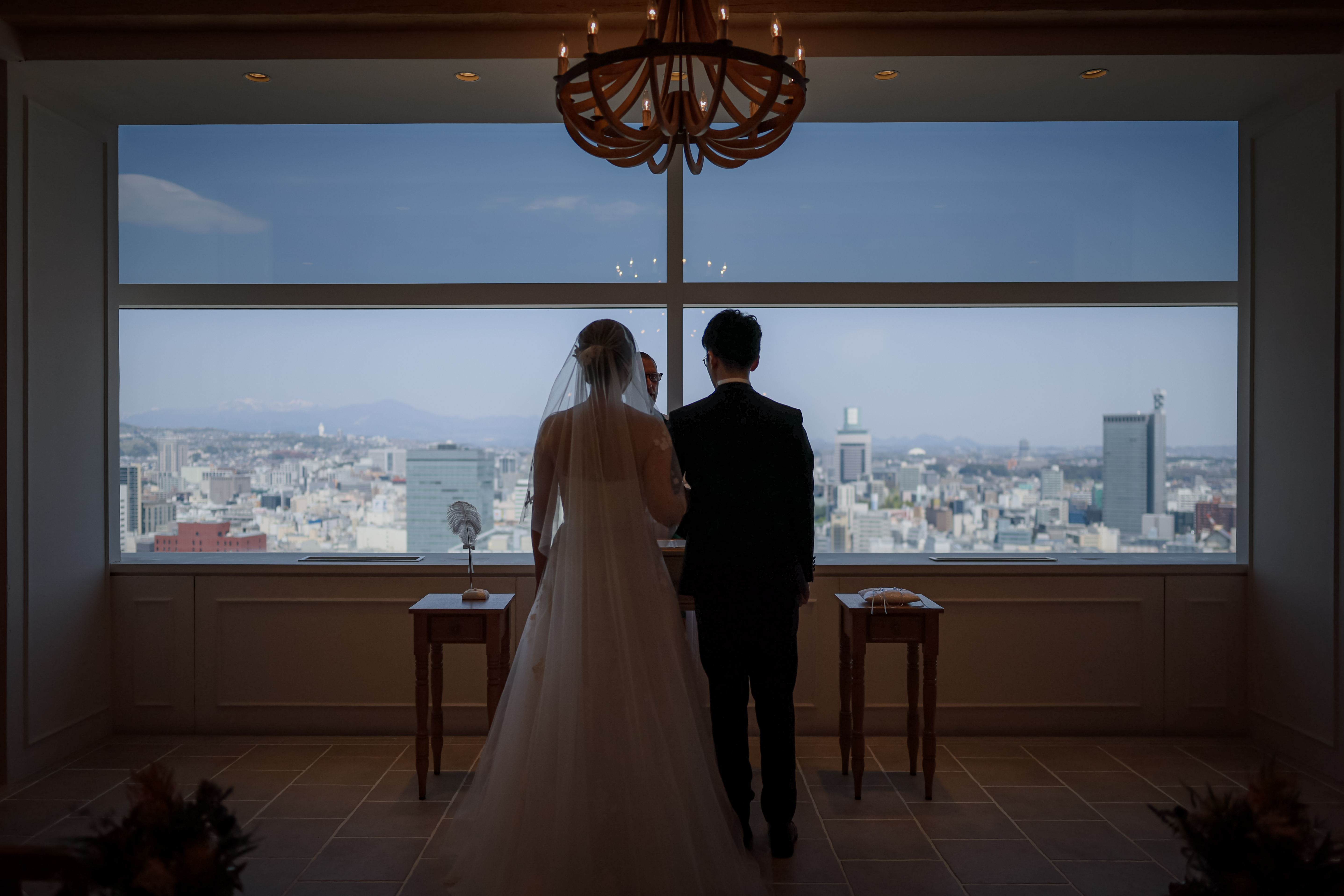 28階から一望できる仙台の景色