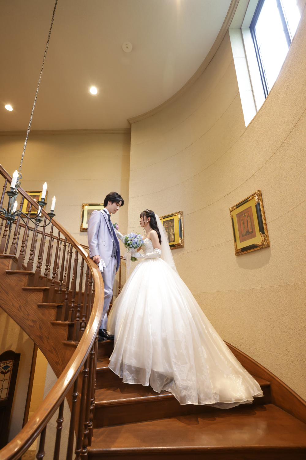 大人気の螺旋階段