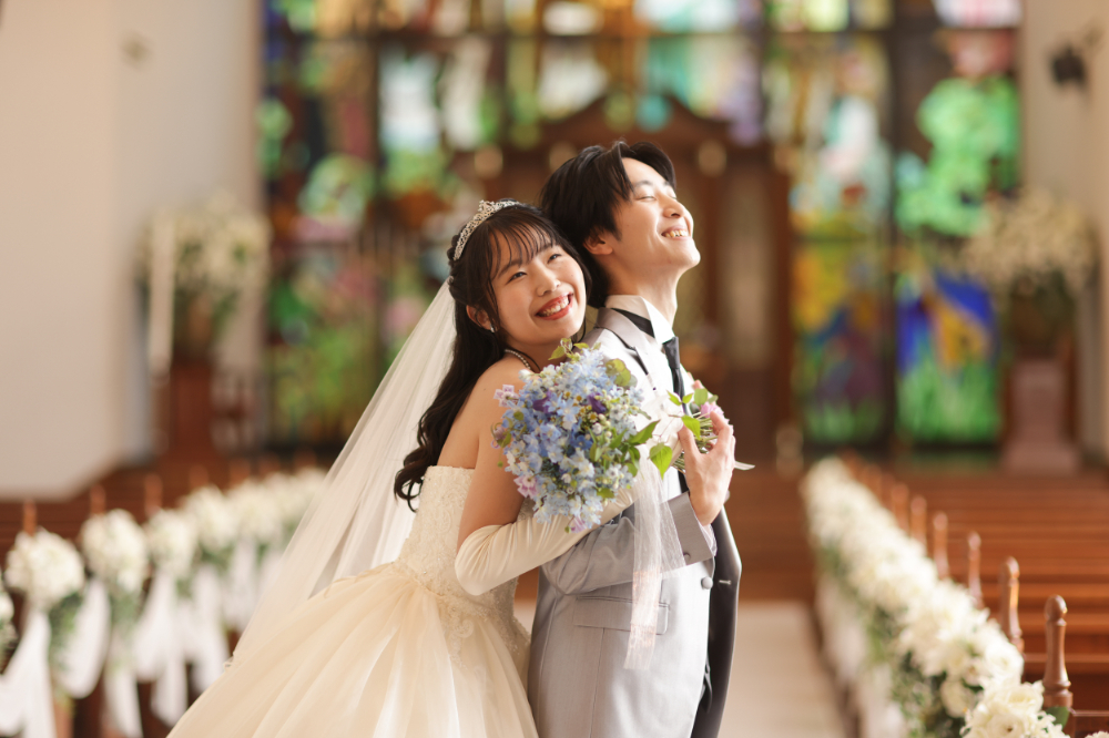 挙式前はお二人だけの時間