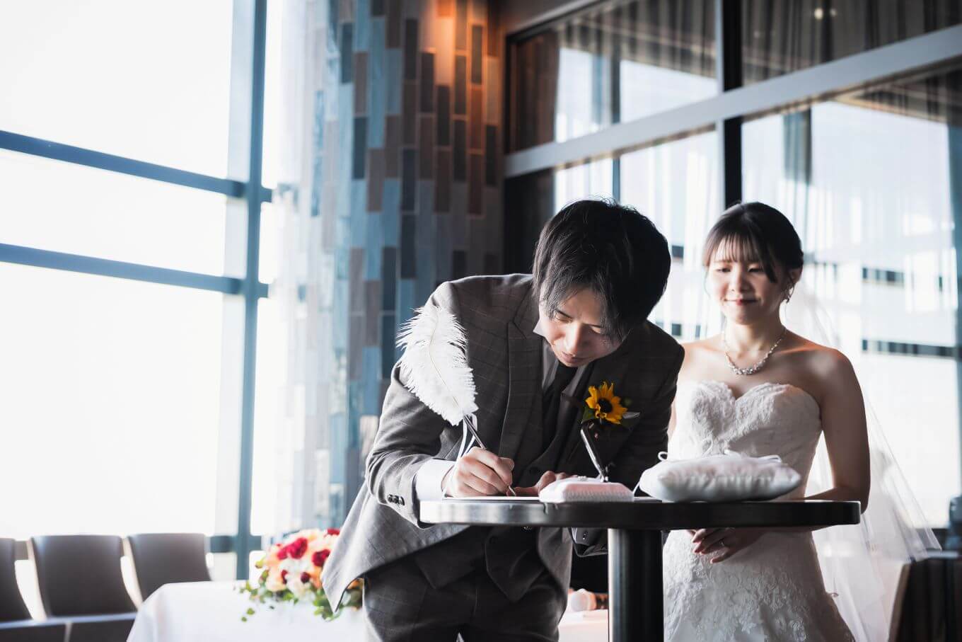 Prime42で挙げられたお客様の結婚式写真