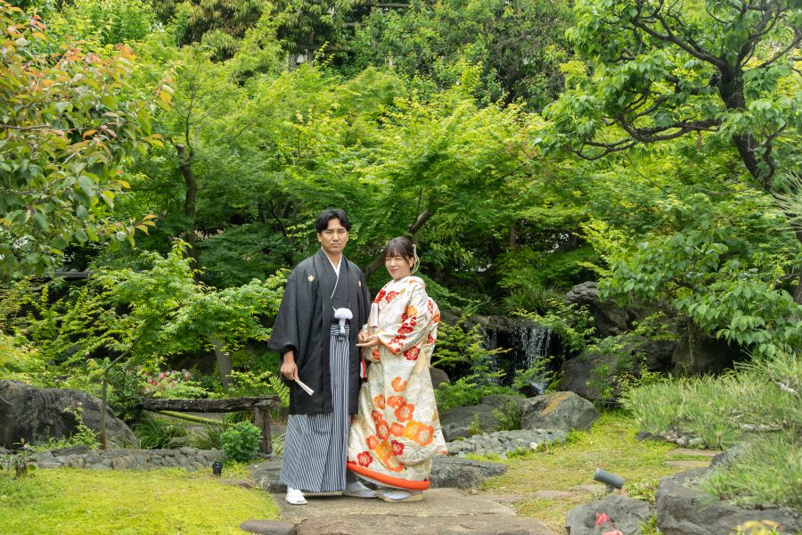 湯島天満宮で挙げられたお客様の結婚式写真