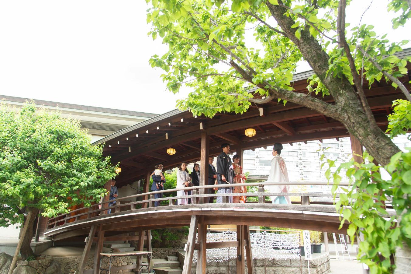 湯島天満宮で挙げられたお客様の結婚式写真