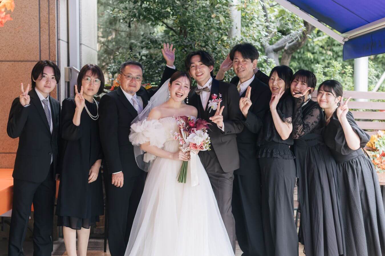 ビストロ ファヴォリで挙げられたお客様の結婚式写真