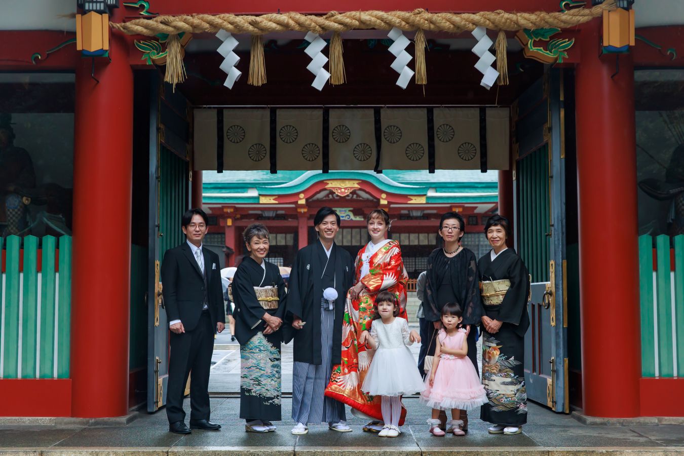 日枝神社で挙げられたお客様の結婚式写真