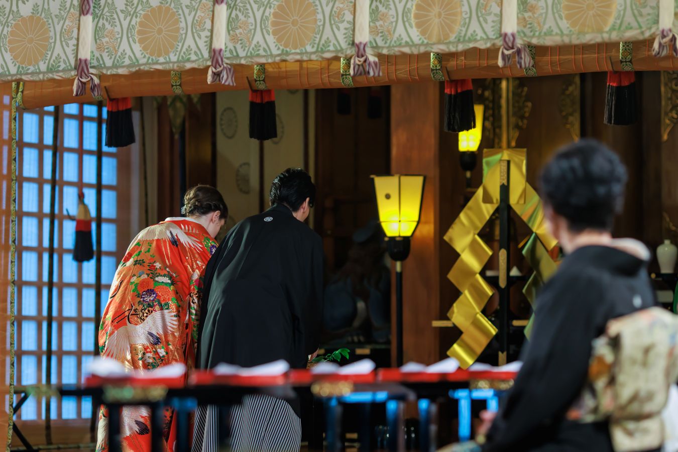 日枝神社で挙げられたお客様の結婚式写真