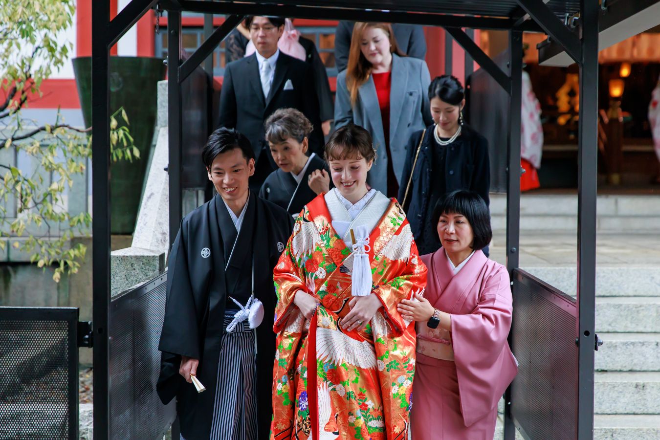 日枝神社で挙げられたお客様の結婚式写真