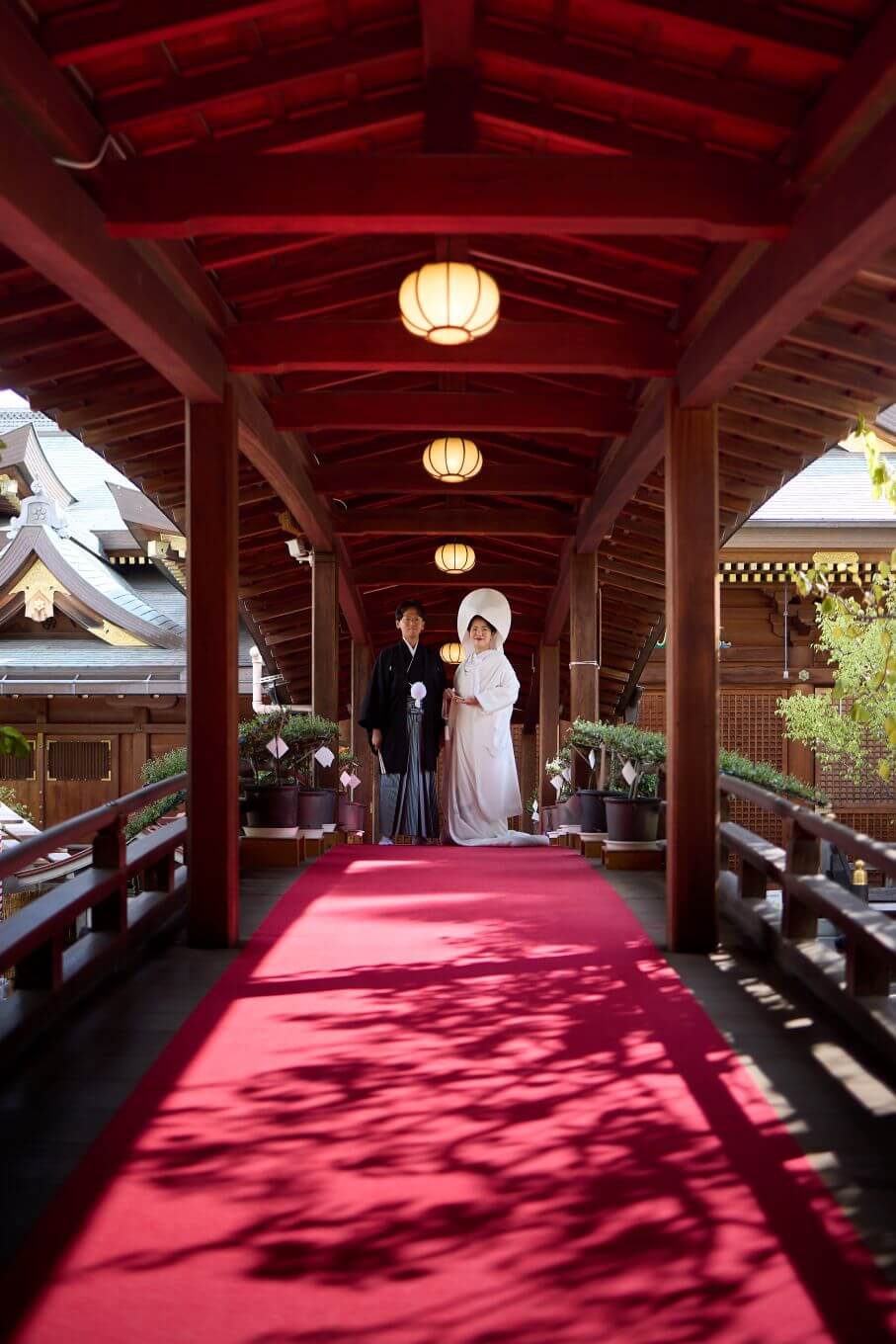湯島天満宮で挙げられたお客様の結婚式写真