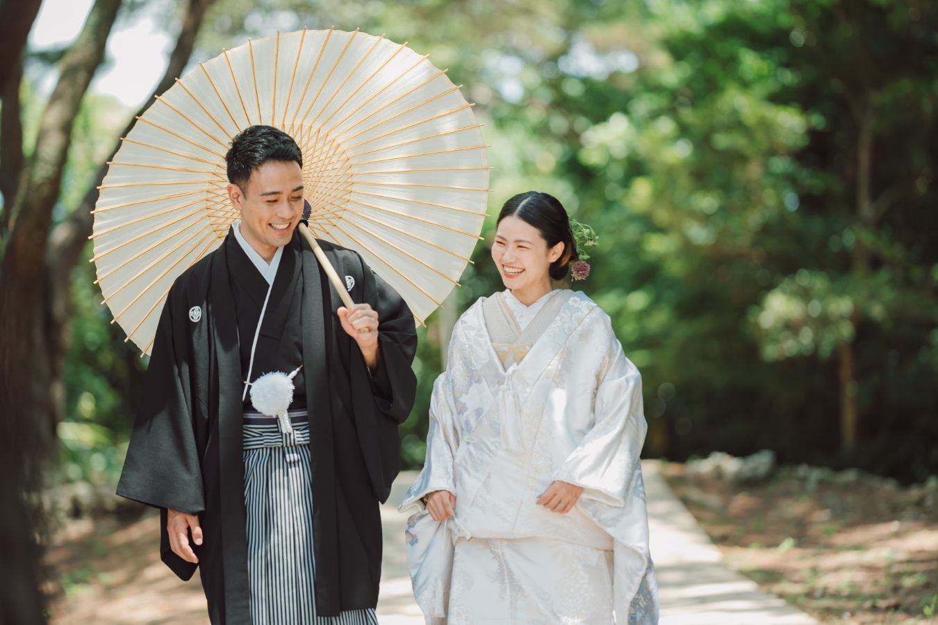 普天満宮で挙げられたお客様の結婚式写真02
