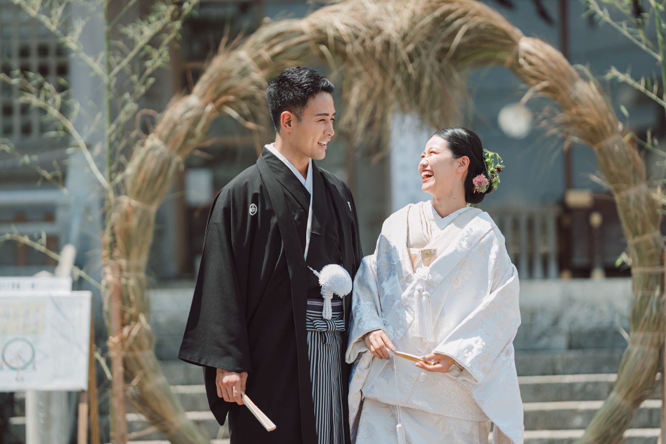 普天満宮で挙げられたお客様の結婚式写真03