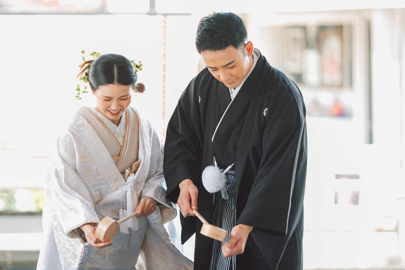 普天満宮で挙げられたお客様の結婚式写真05