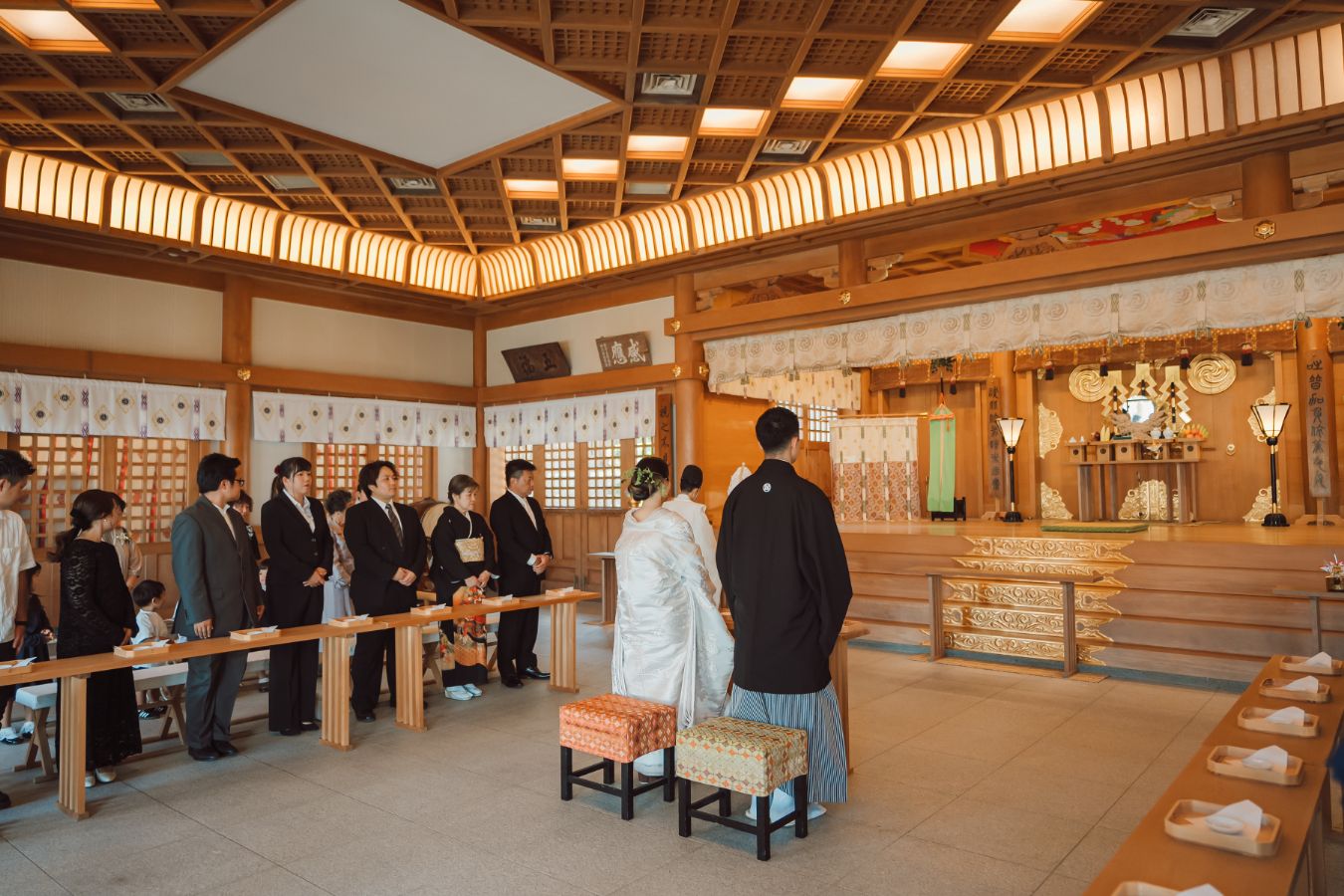 普天満宮で挙げられたお客様の結婚式写真09
