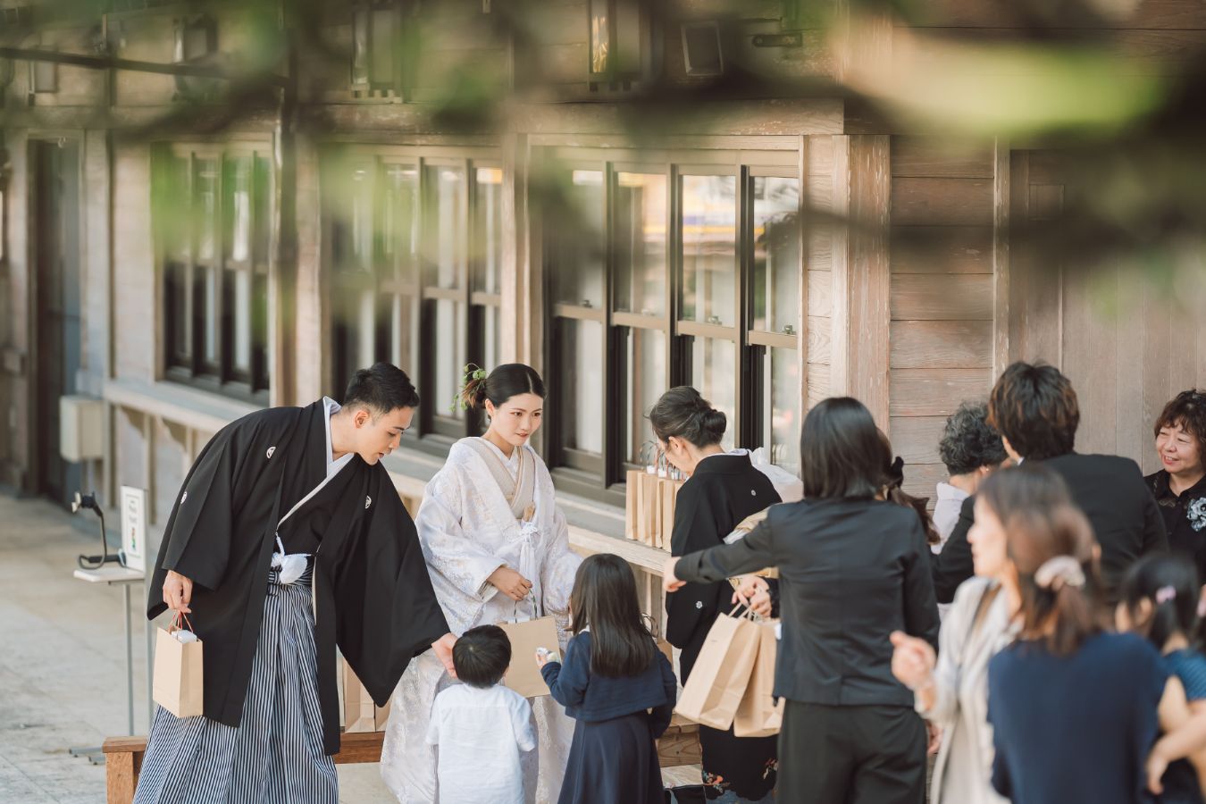 普天満宮で挙げられたお客様の結婚式写真12