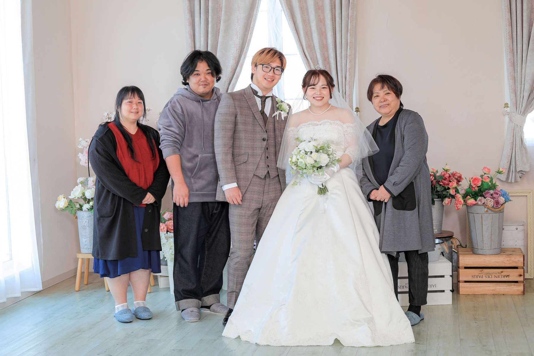 ご家族との集合写真