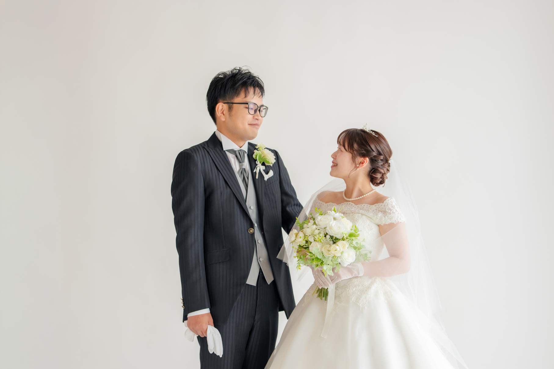 見つめ合うお2人