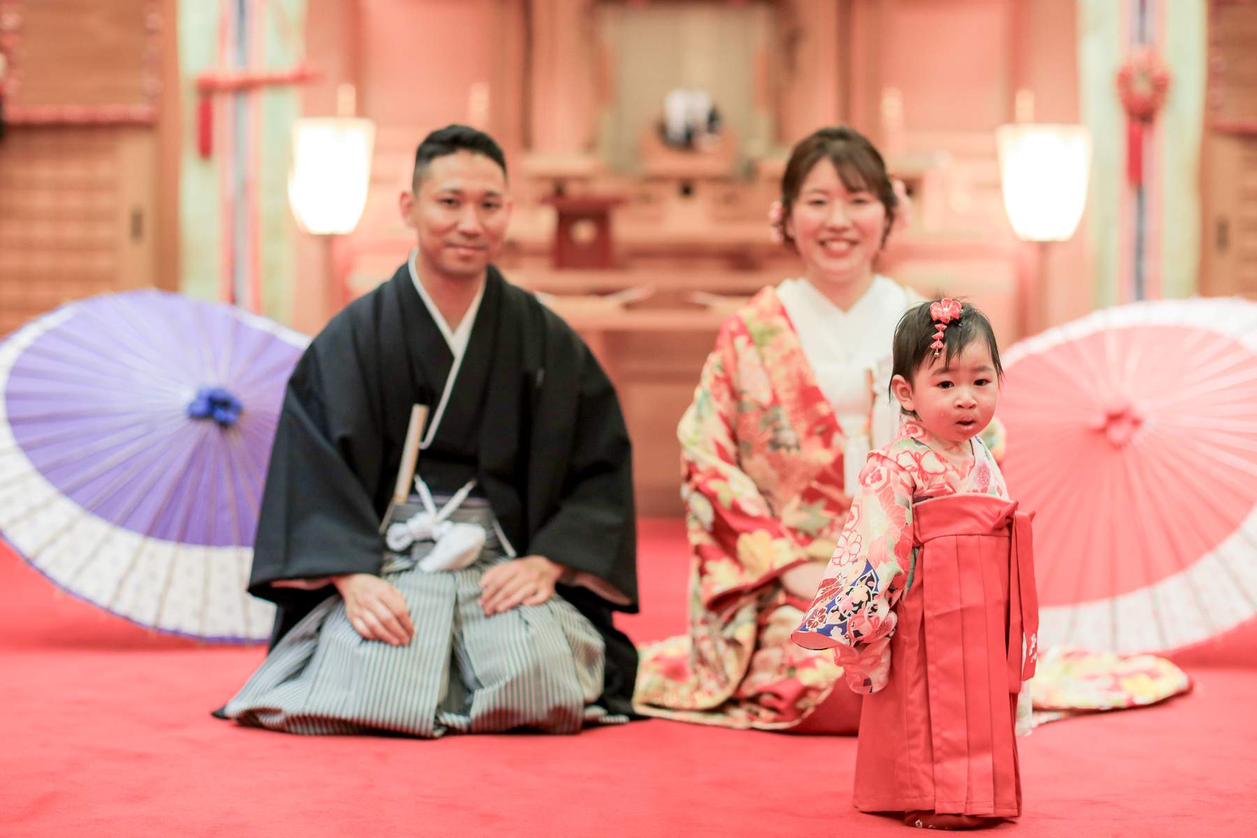 お子様の可愛らしい写真