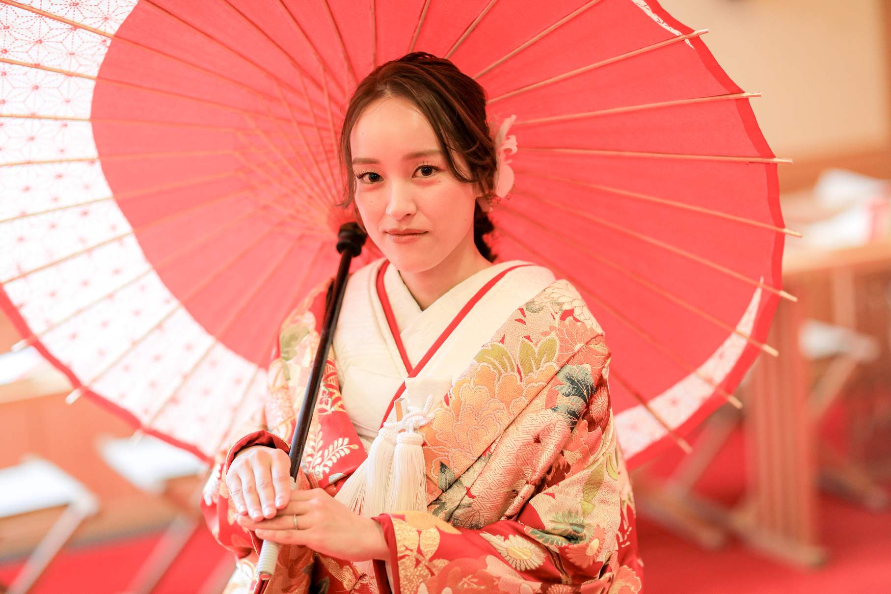 新婦ソロショット