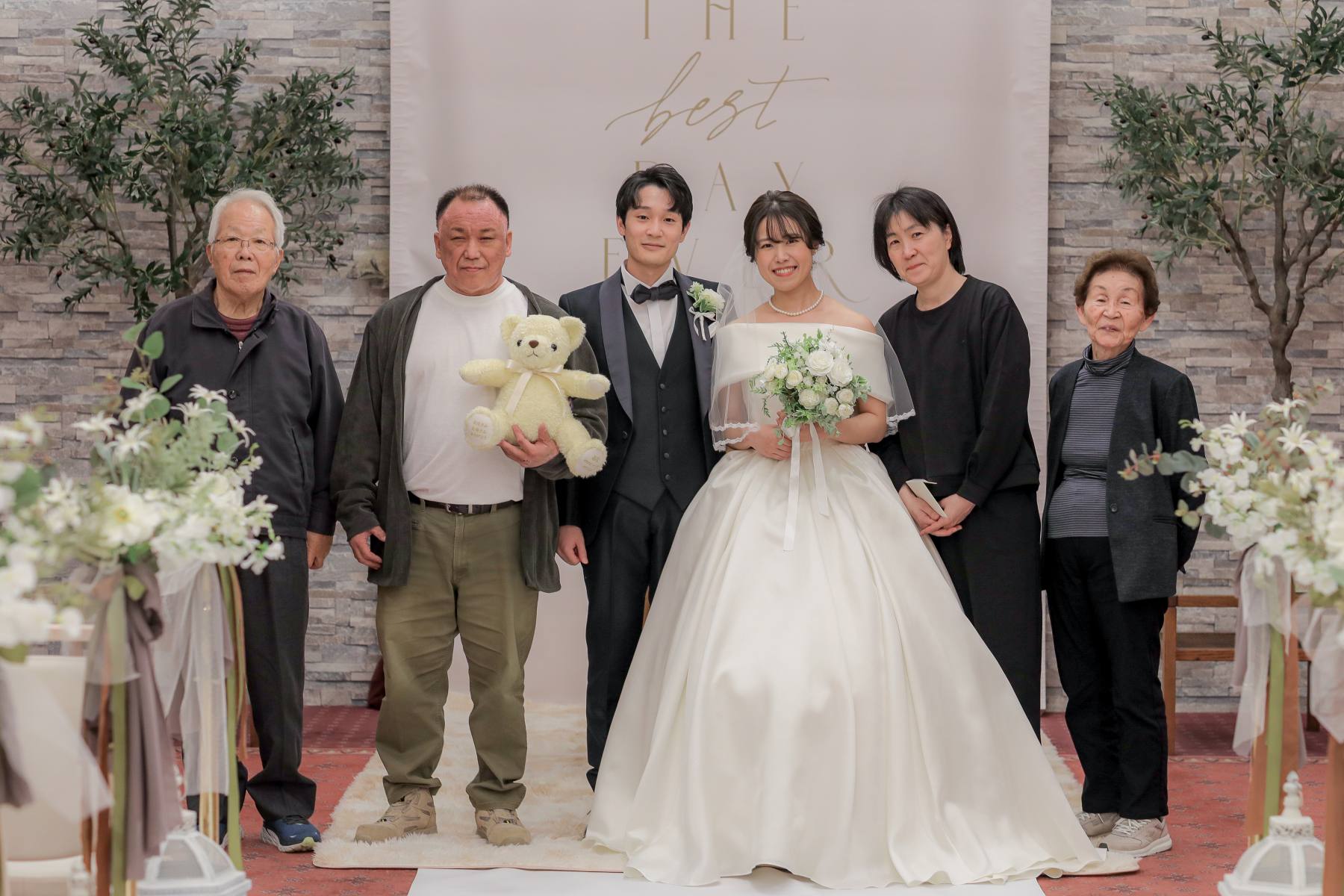 ご家族との集合写真